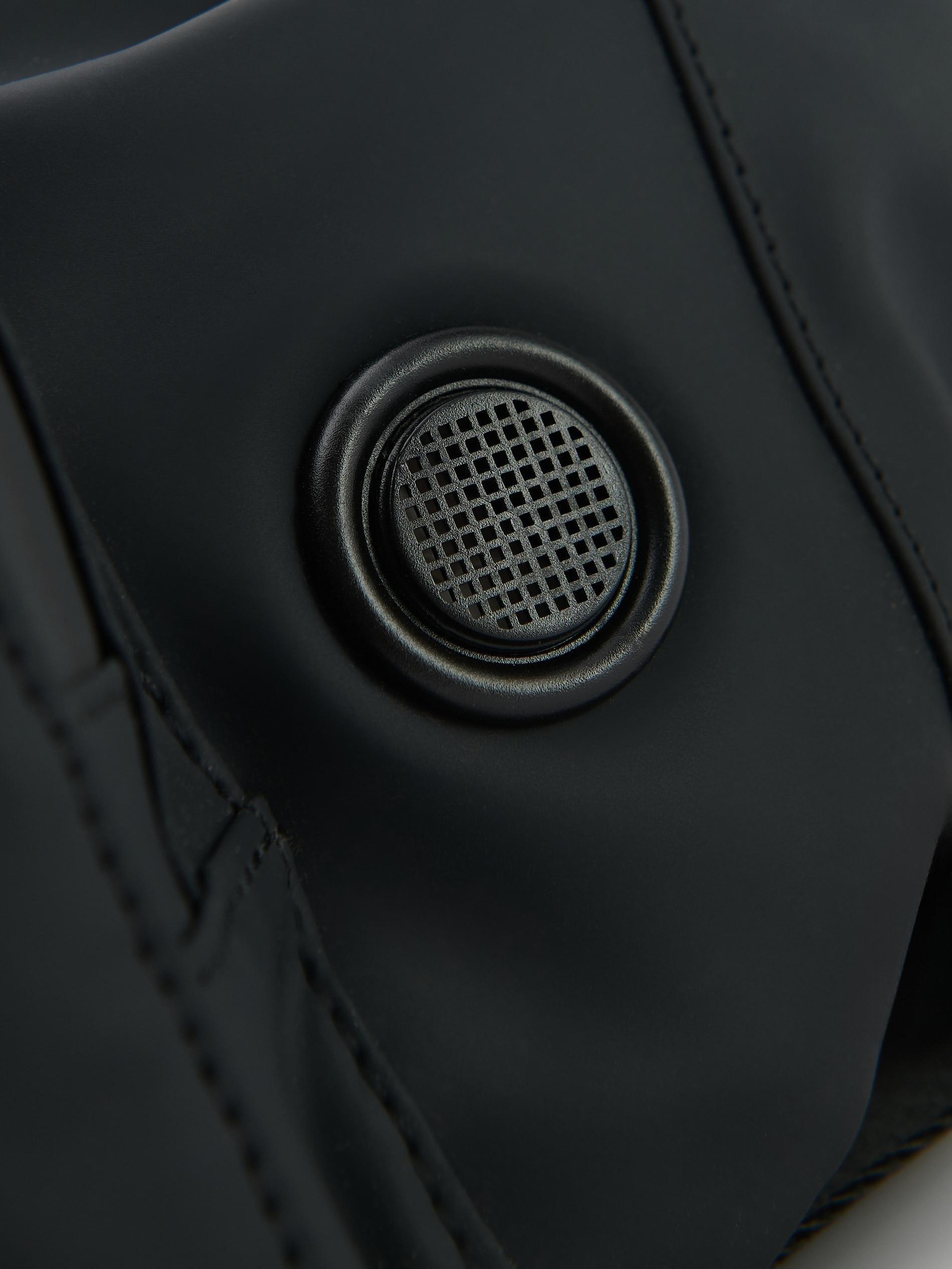Black Bum Bag, Black, large image number 4