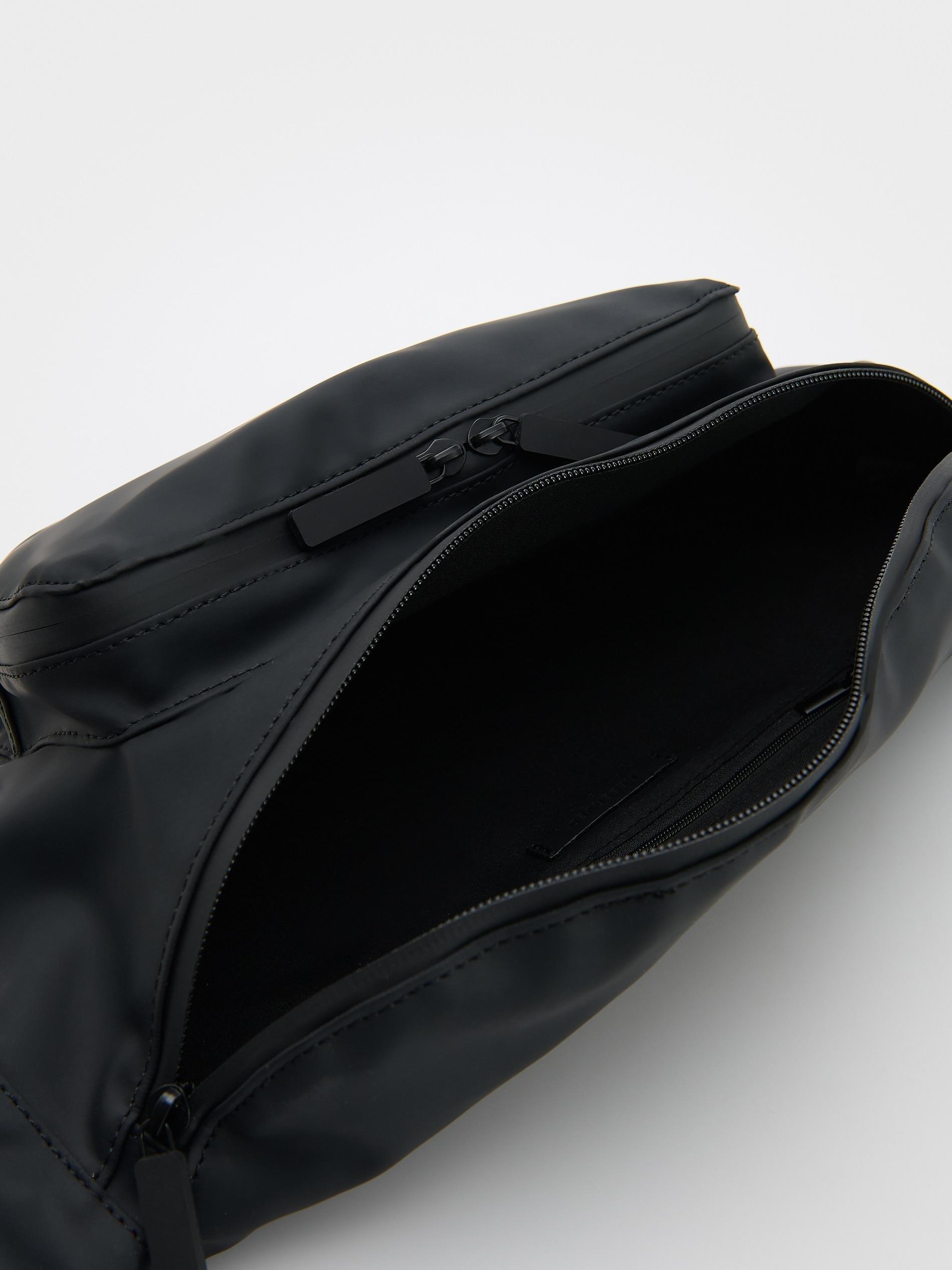 Black Bum Bag, Black, large image number 5