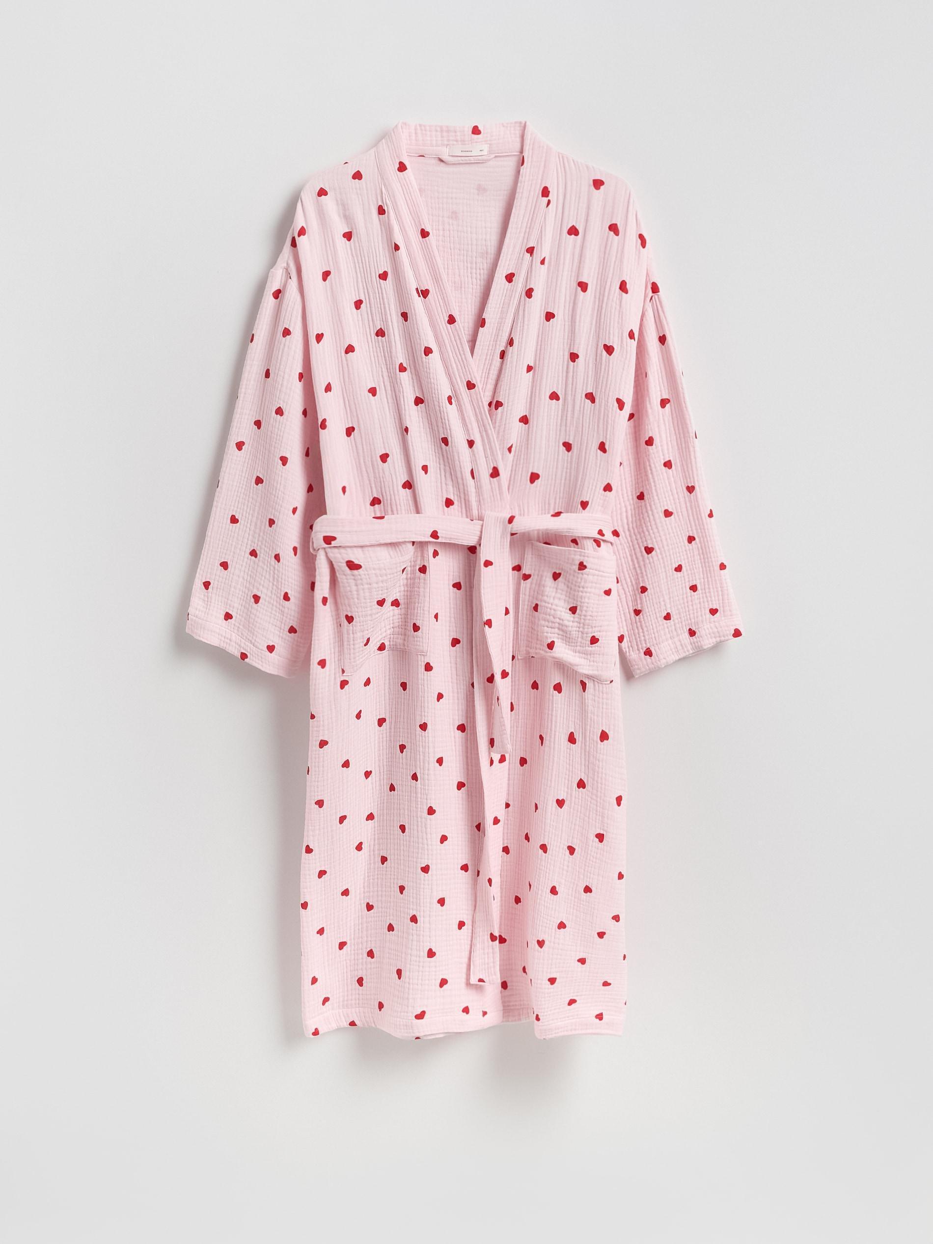Pink Dressing Gown, Pink, large image number 0