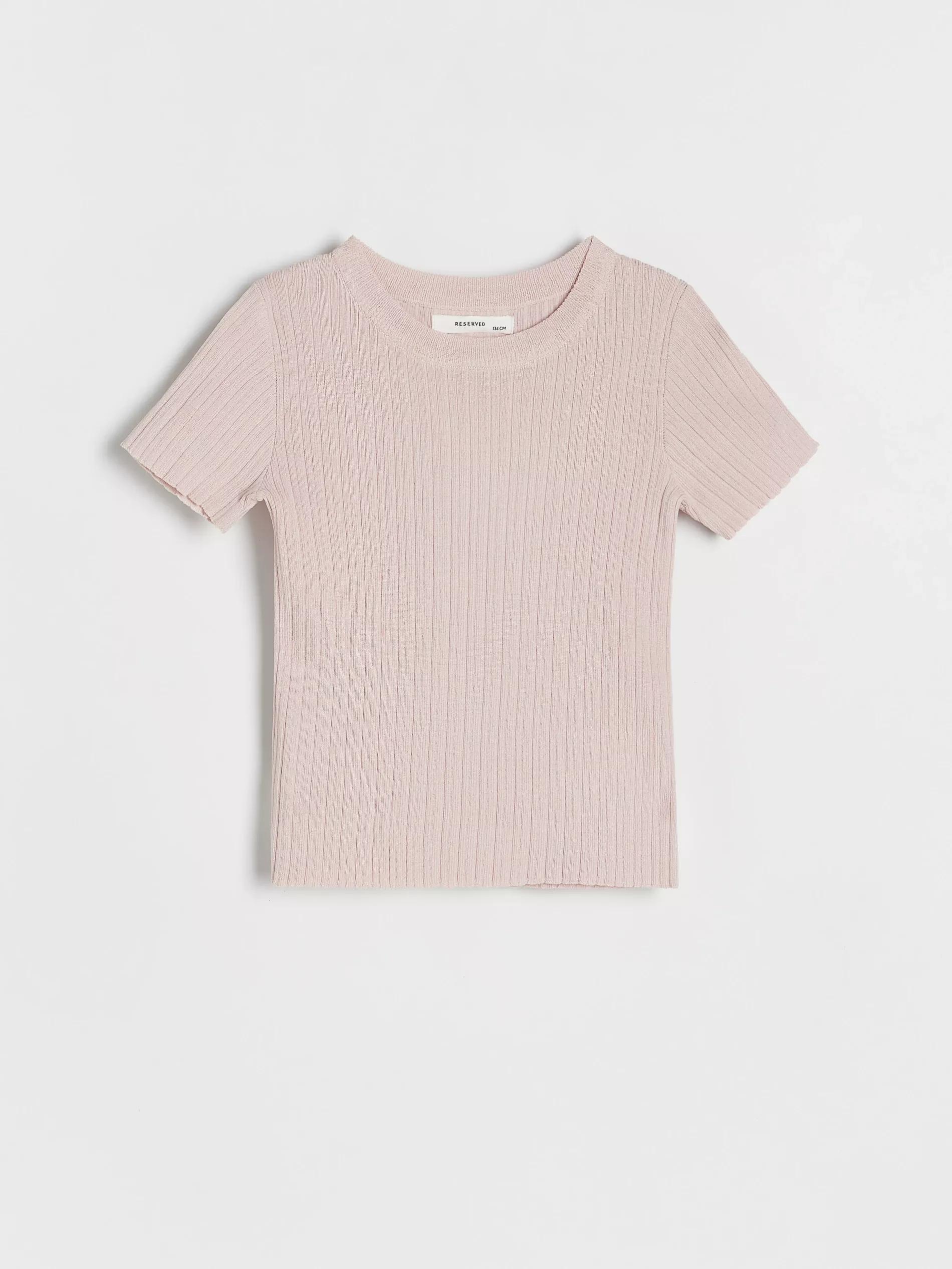 Beige Jersey Blouse, Kids Girls, , large image number 1