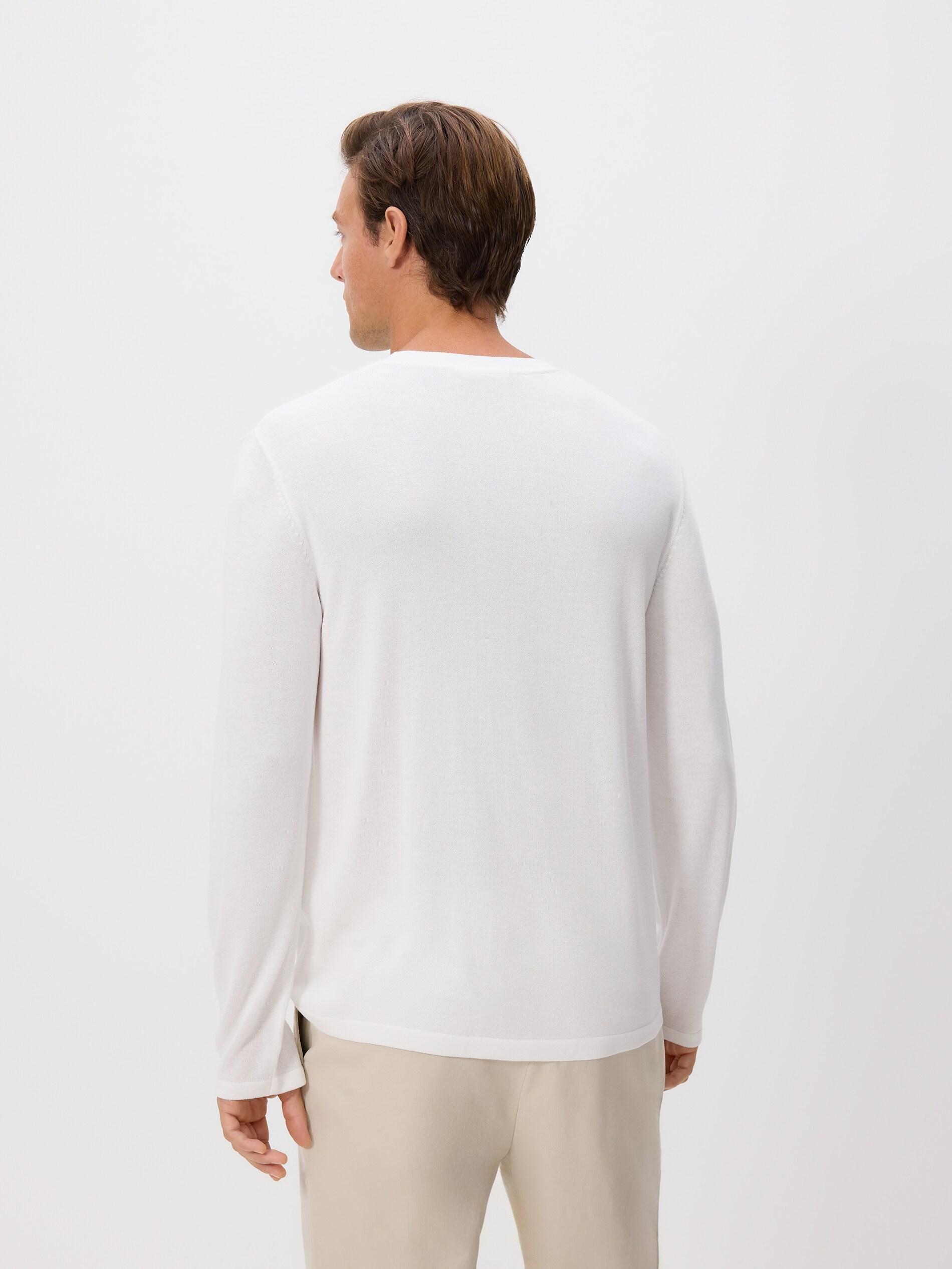 بلوفر أبيض, White, large image number 4