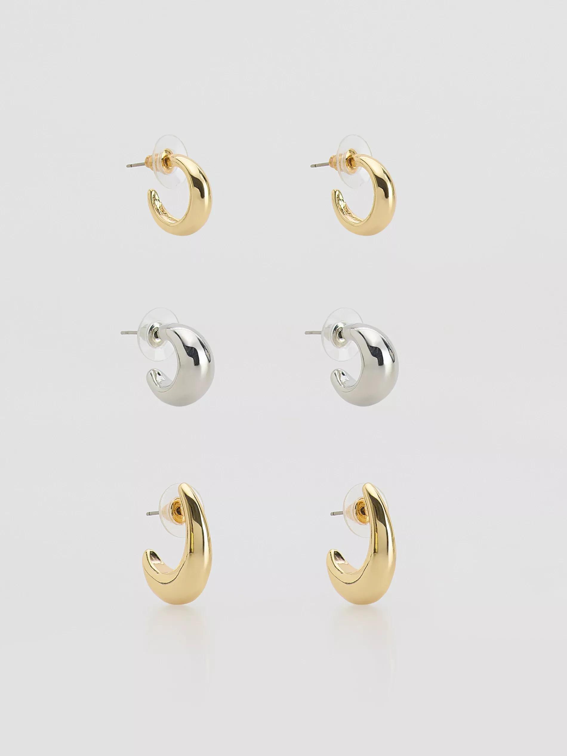 Multicolour Earrings Set, Multicolor, large image number 1