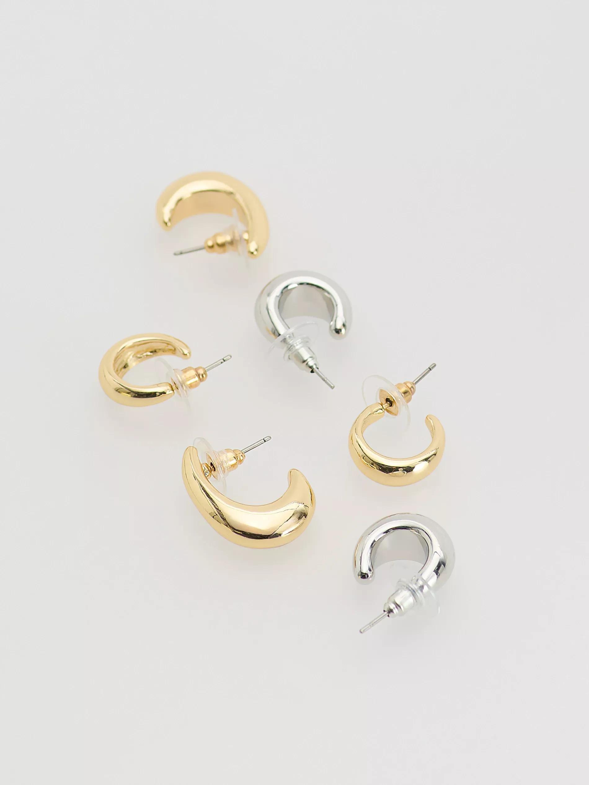 Multicolour Earrings Set, Multicolor, large image number 2