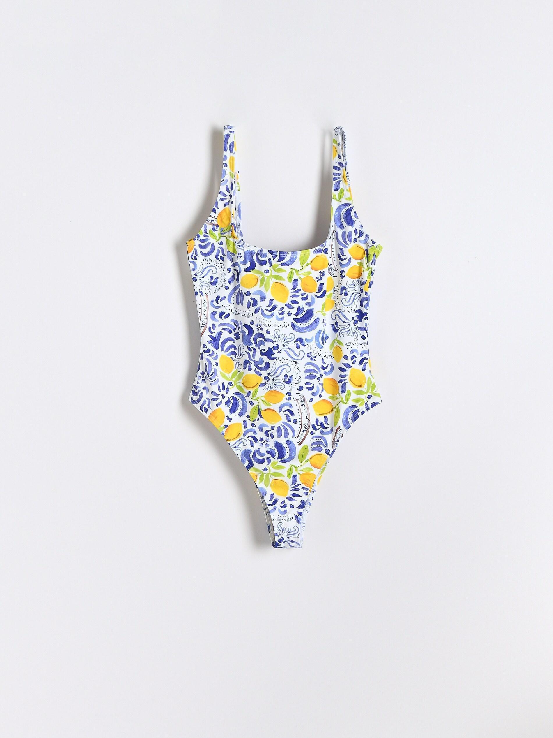 Multicolor One Piece Swimsuit, , large image number 3