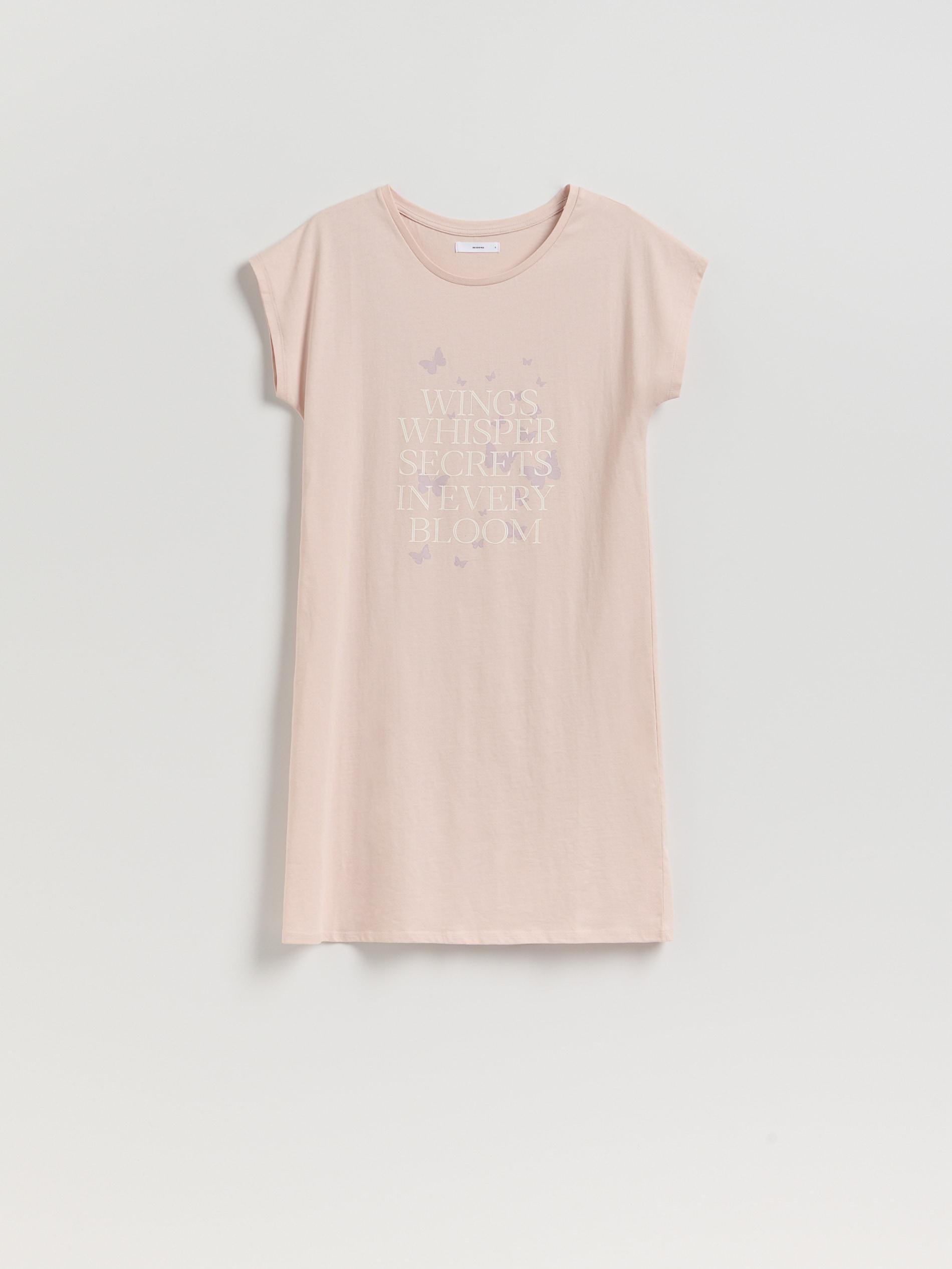 PASTEL PINK Printed nightdress, Pink, large image number 4