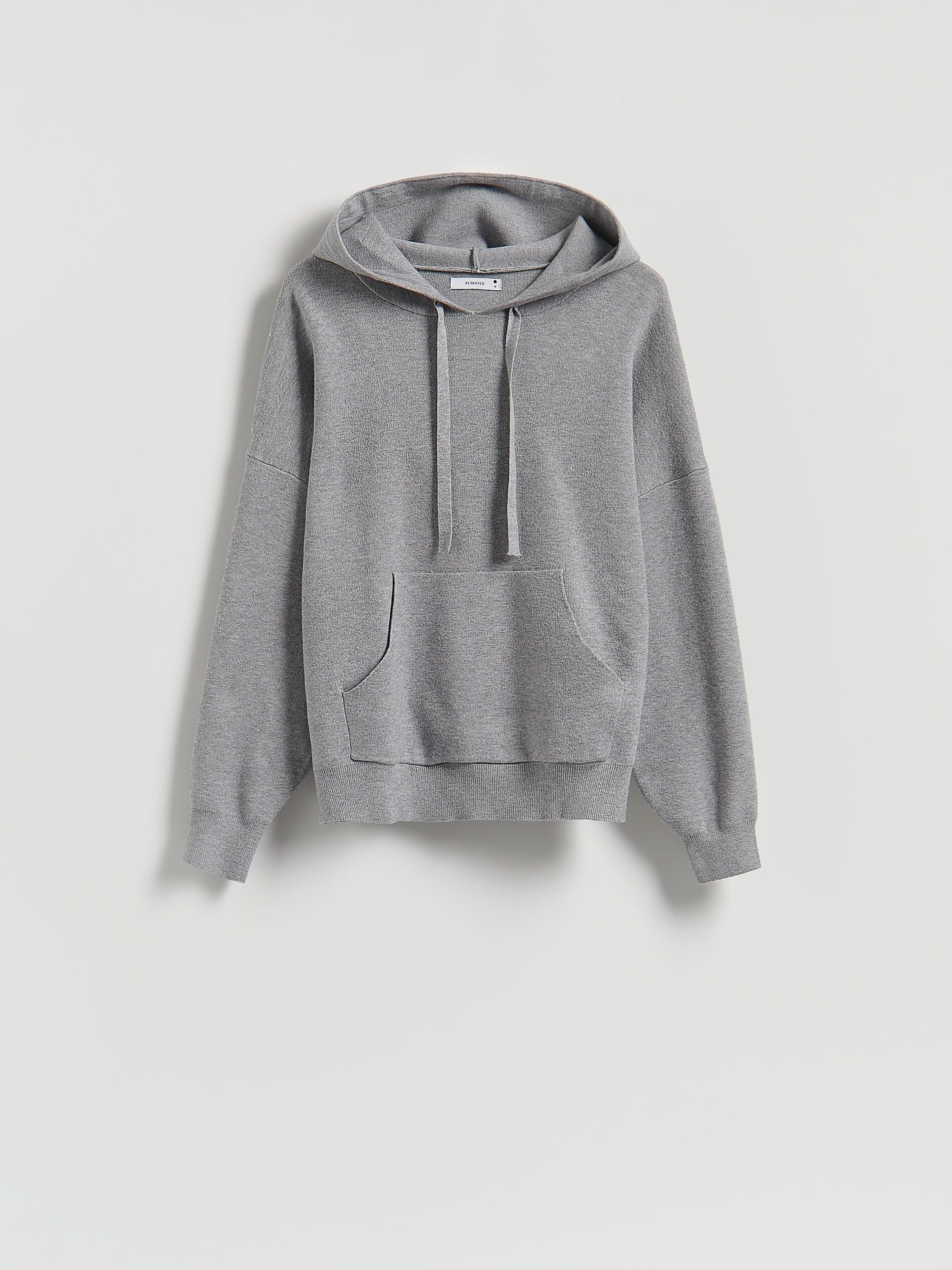 Grey Viscose Blend Jumper, Grey, large image number 0