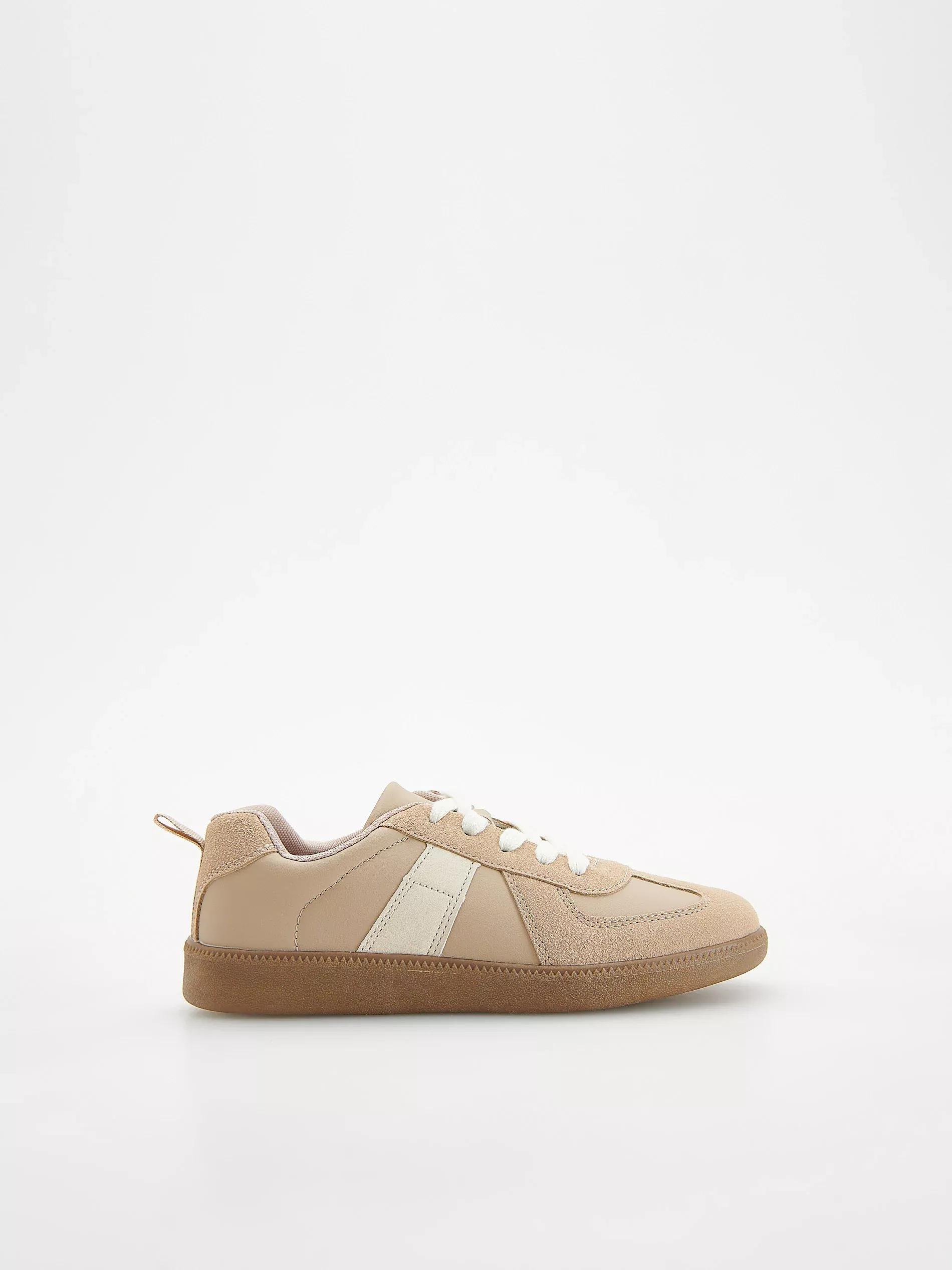 Beige Classic Trainers, , large image number 0