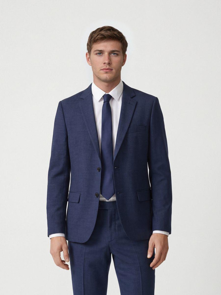 Blue Mens Blazer, Navy, medium