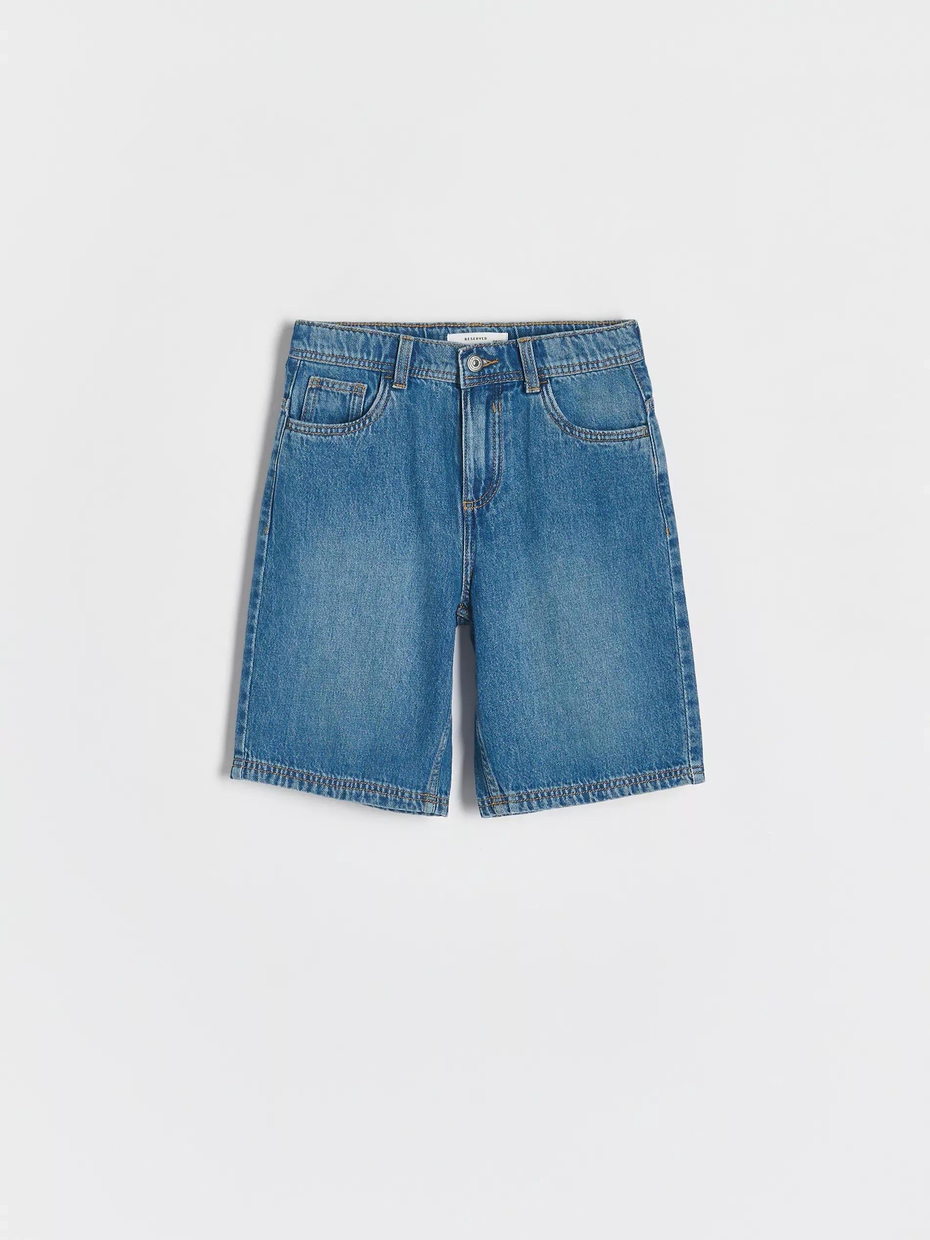 BLUE JEANS Denim shorts, Blue, large image number 0