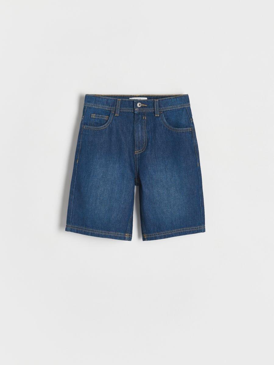 Blue Denim Shorts, , large image number 0