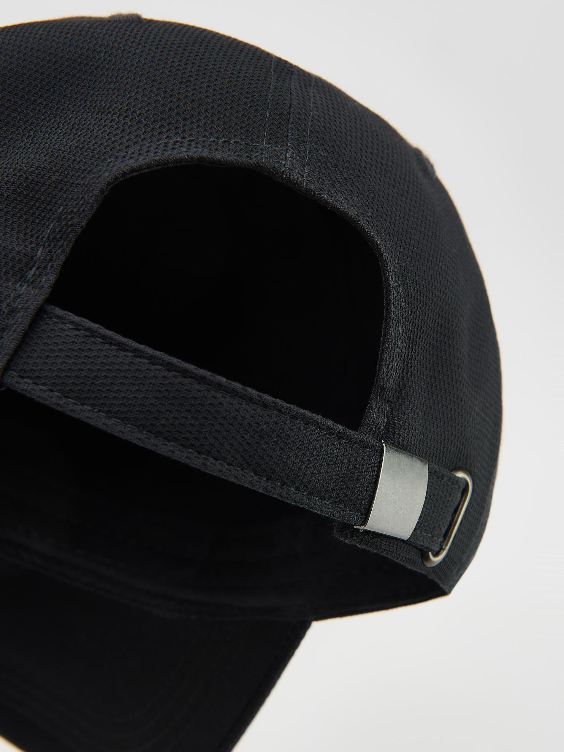 DARK GREY Baseball cap with embroidery, Grey, large image number 2