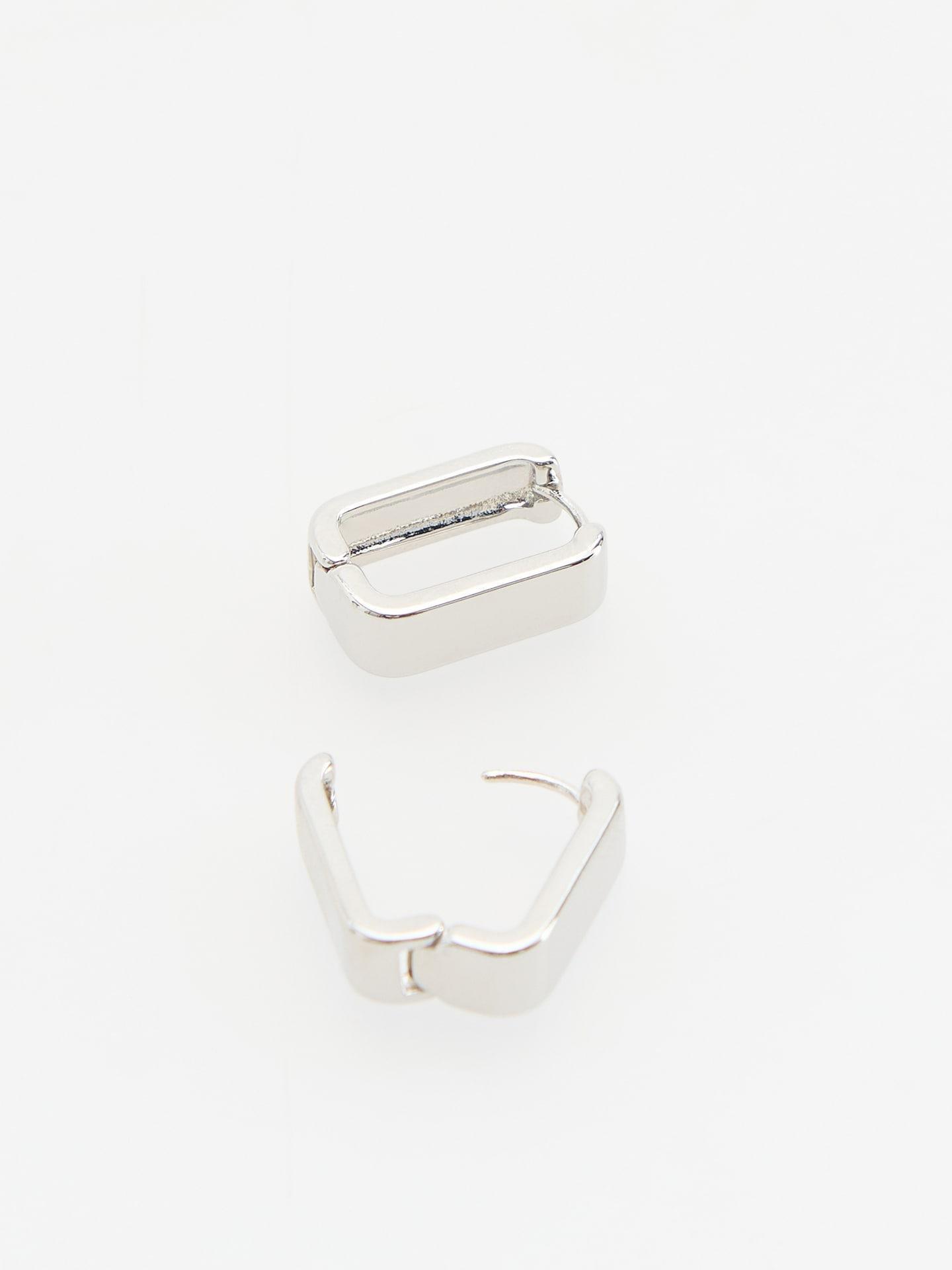 Silver Dangle Earrings, Silver, large image number 1