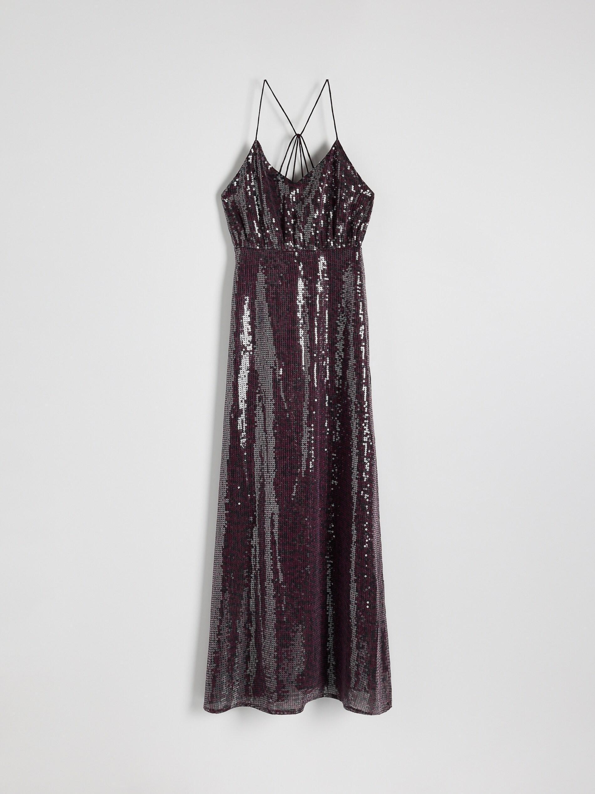 Multicolour Sequin Maxi Dress, Multicolor, large image number 2