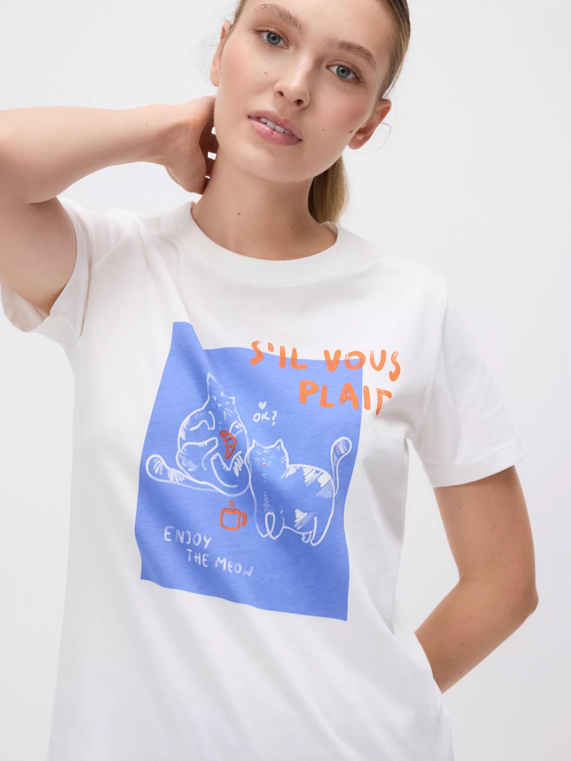 Blue Two Piece Printed Pyjama Set, Blue, medium