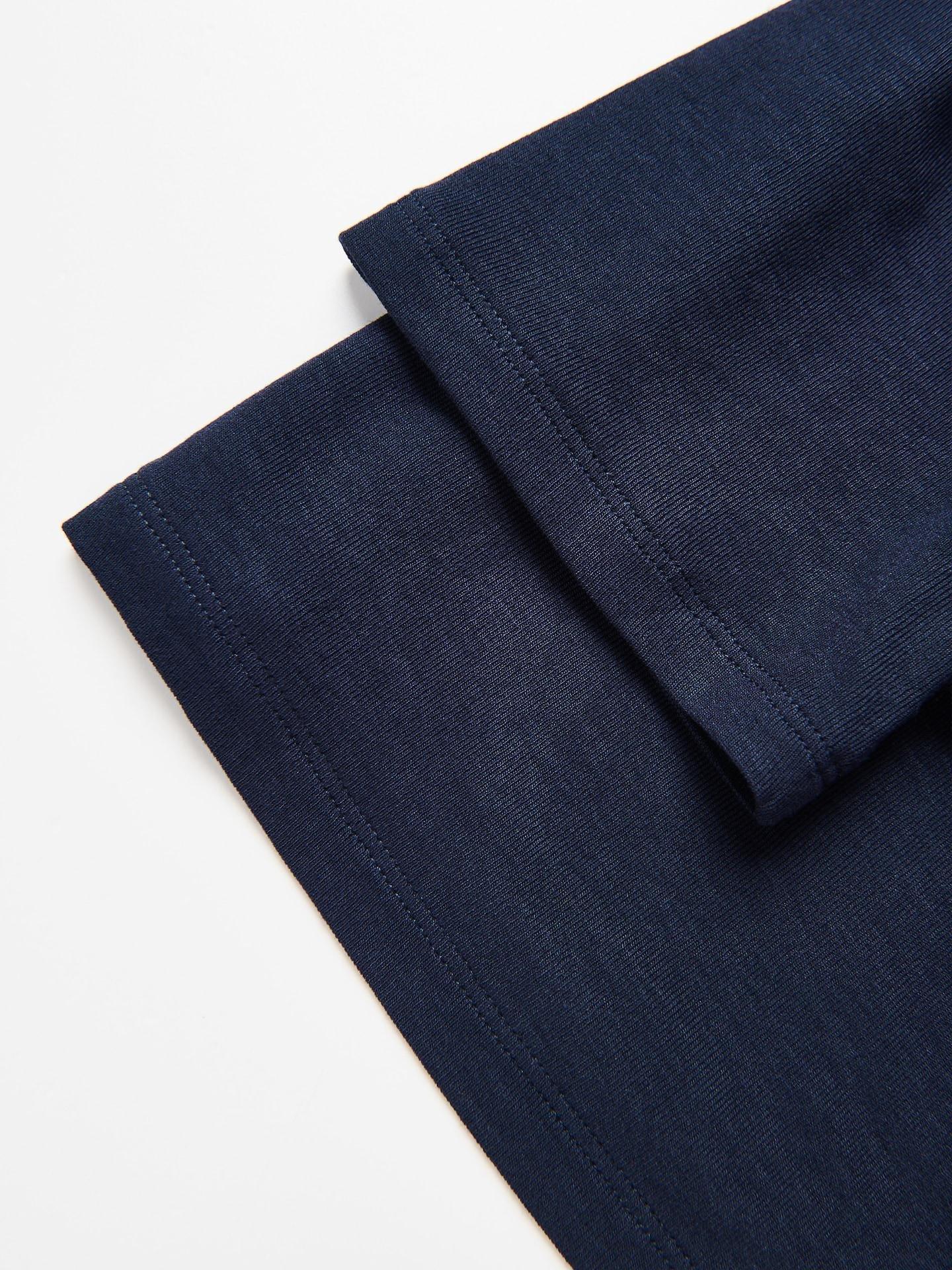 Navy Viscose Blend Blouse, Navy, medium