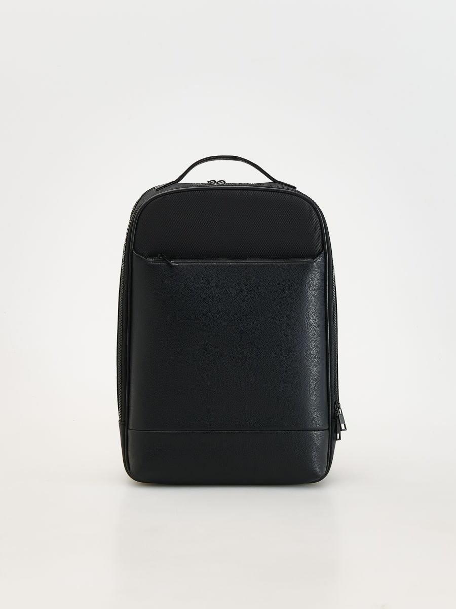 Black Rucksack, Black, large image number 0