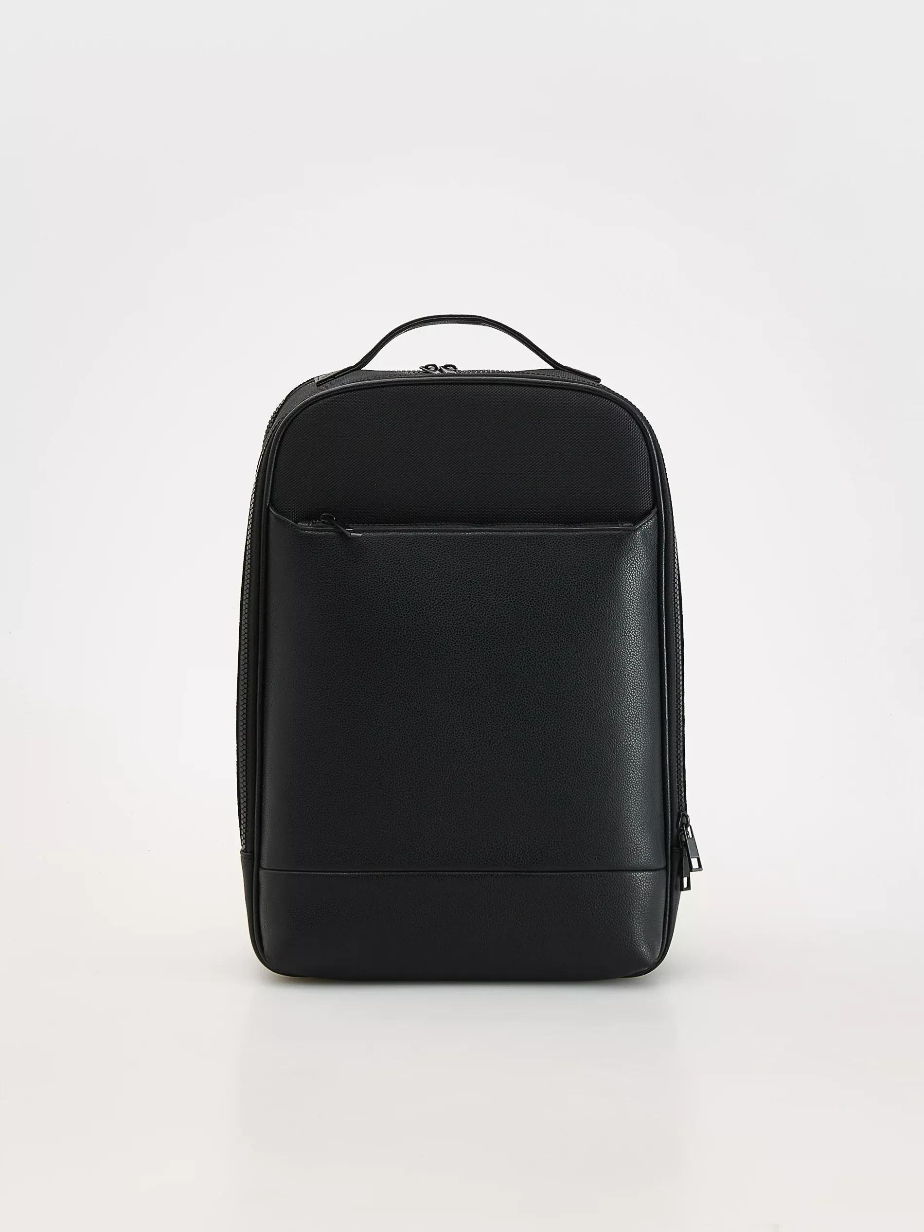 Black Rucksack, Black, large image number 3