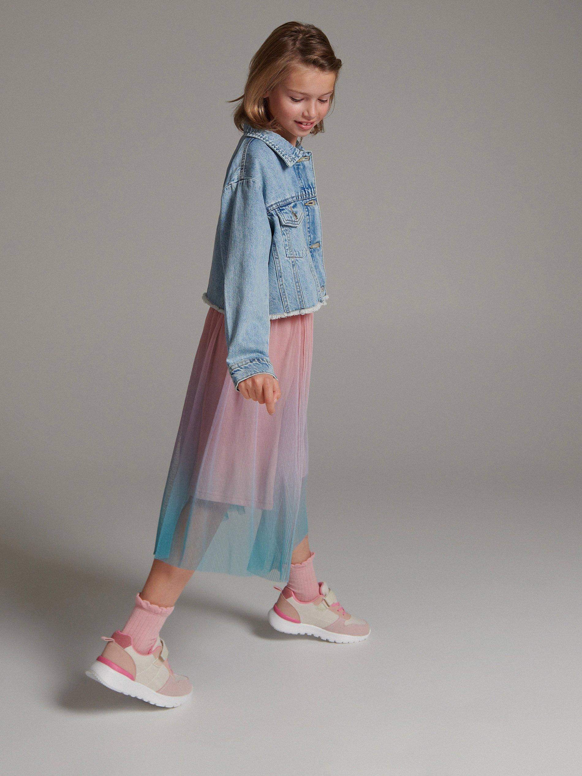 Lavender Tulle Skirt, , large image number 1