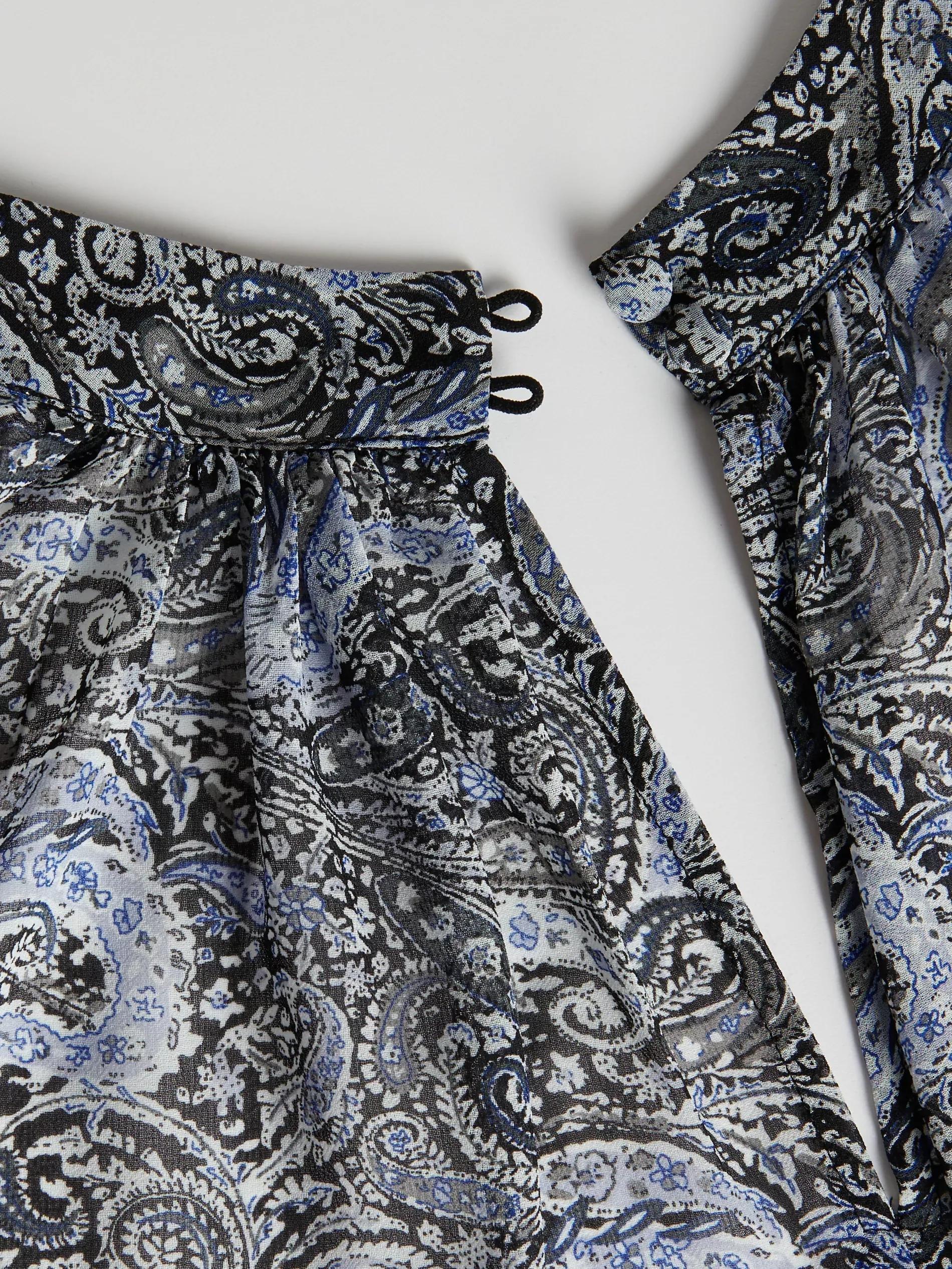 Multicolour Patterned Blouse, , large image number 6