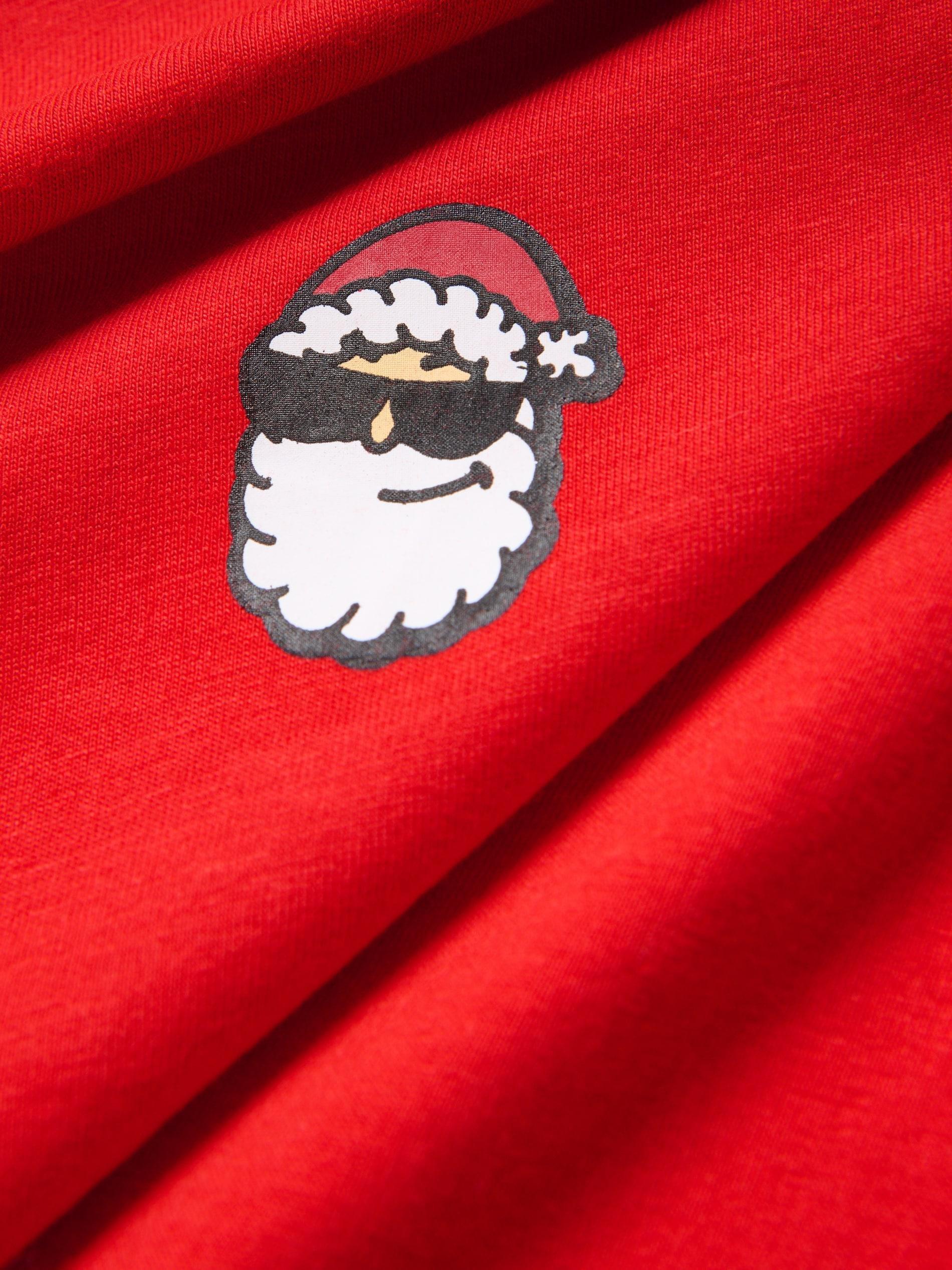 BOYS` T-SHIRT RED, Red, medium