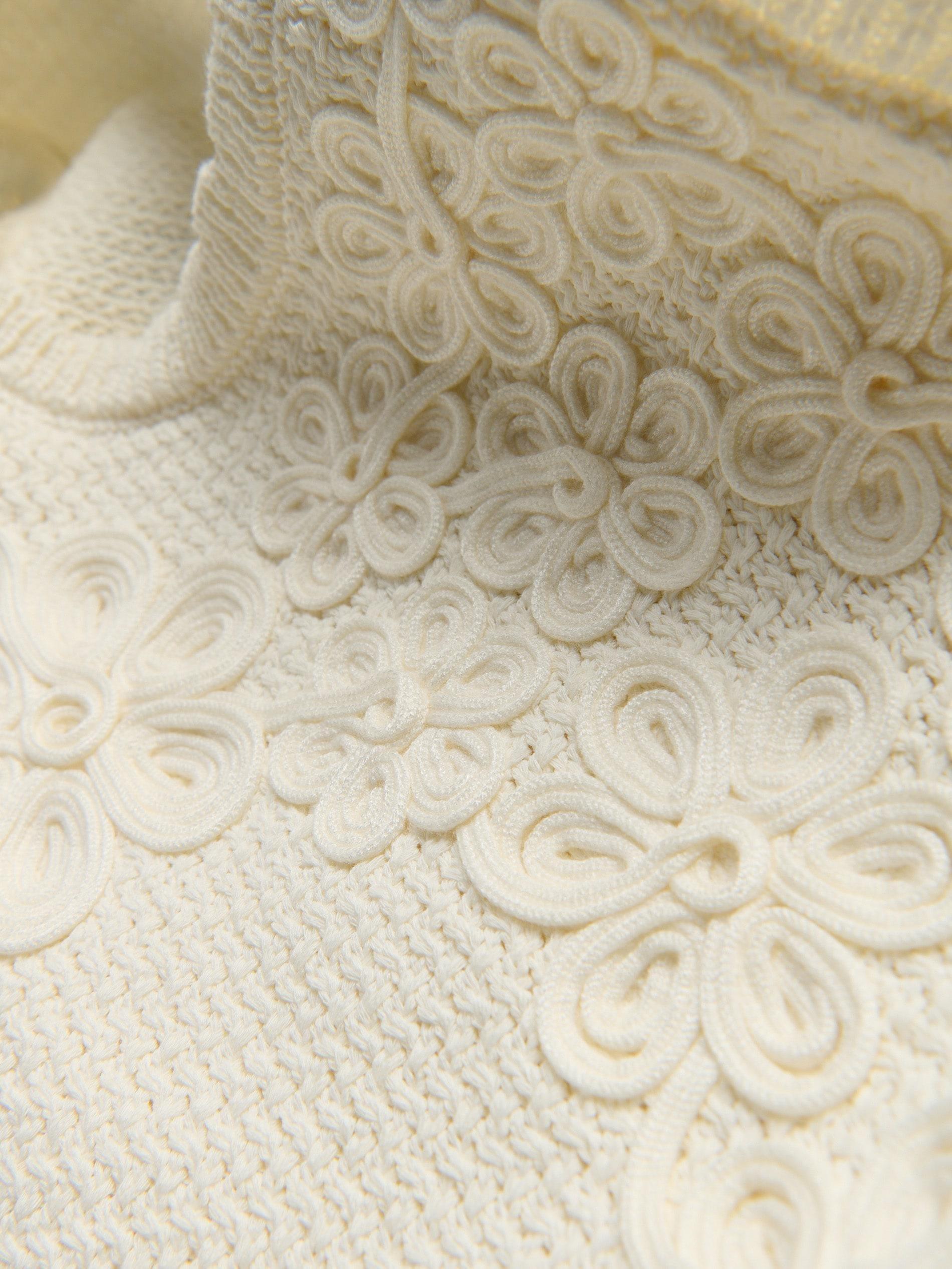 Beige Knitted Top, Ivory, large image number 5