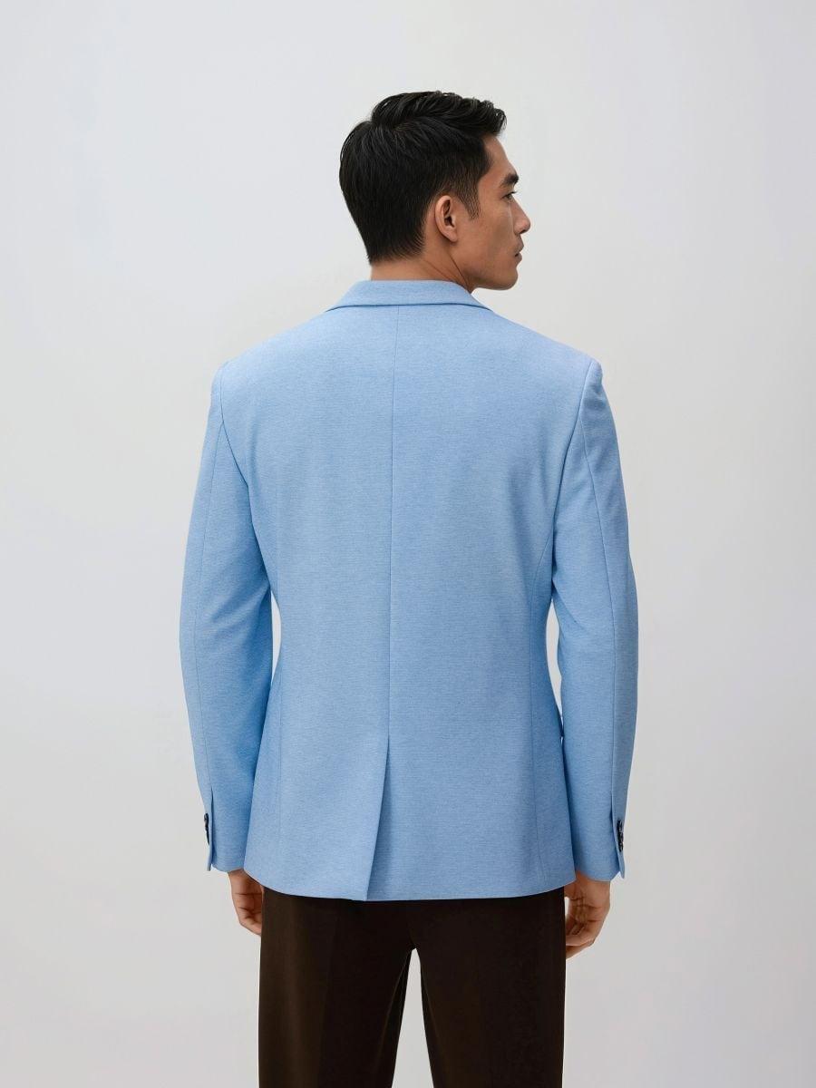 Blue Blazer Im Slim-Fit, Blue, large image number 1