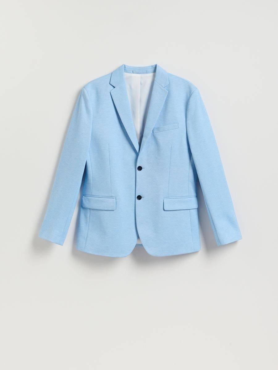Blue Blazer Im Slim-Fit, Blue, medium