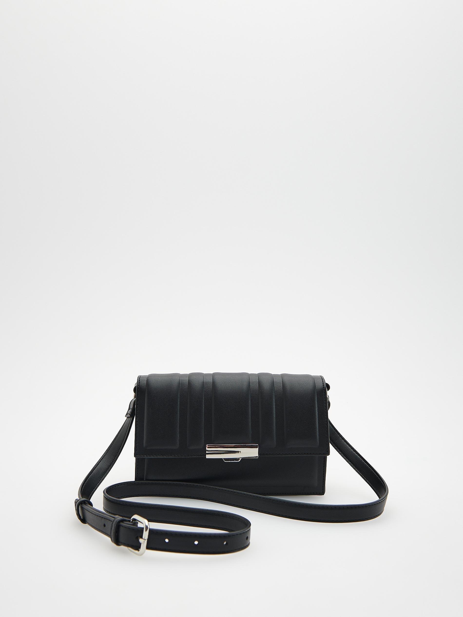 Black Crossbody Bag, Black, large image number 2