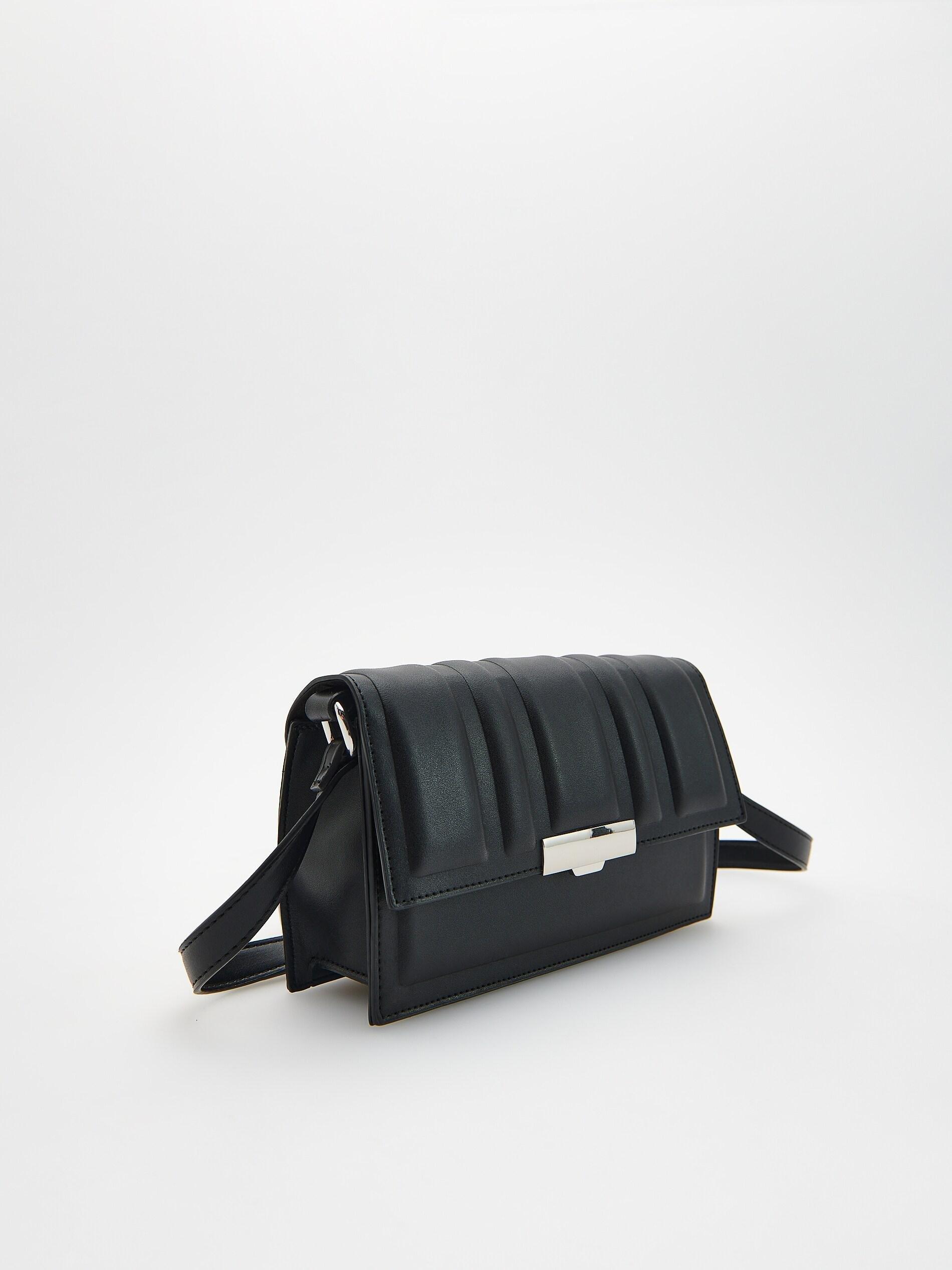Black Crossbody Bag, Black, large image number 3