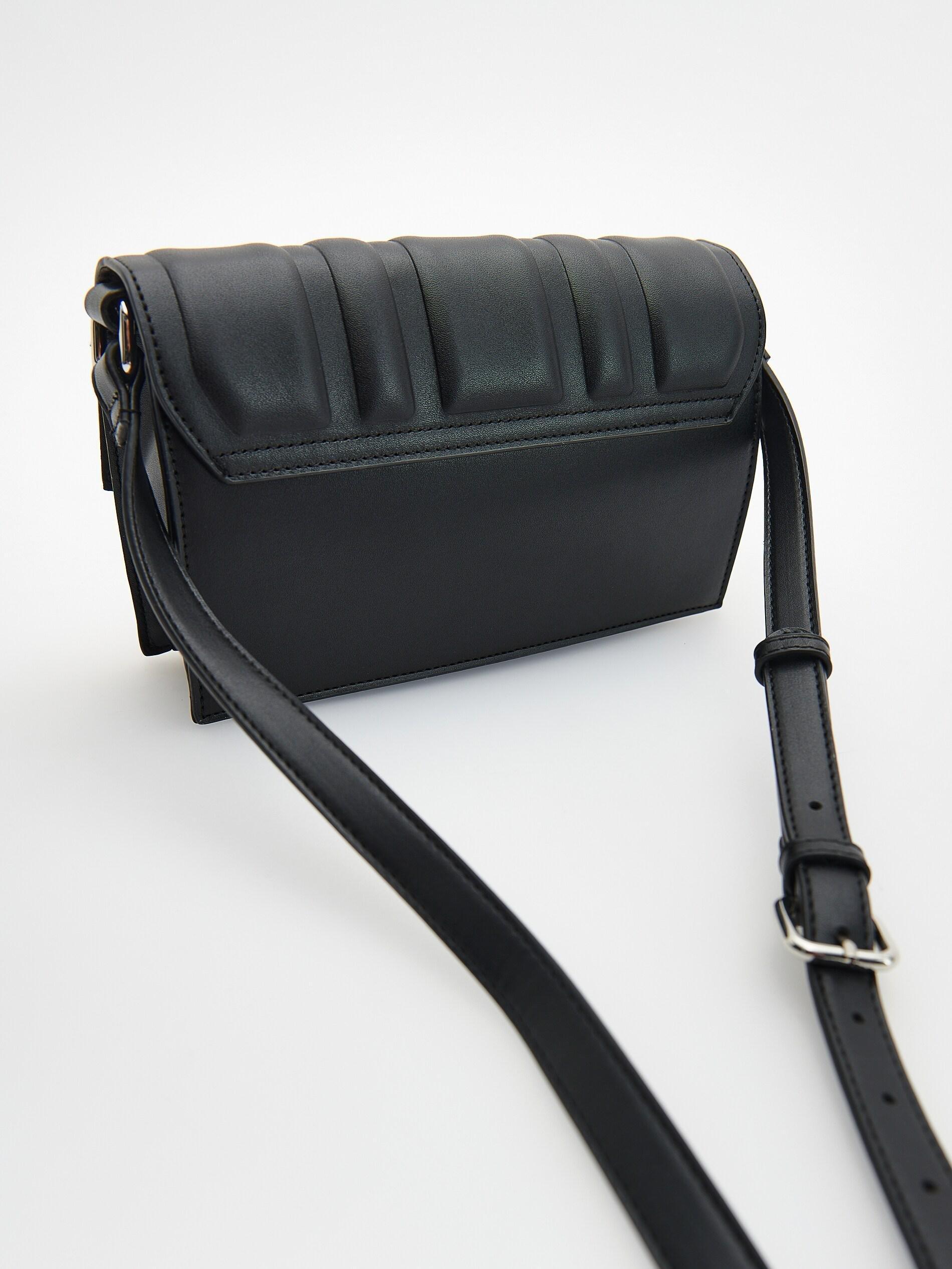 Black Crossbody Bag, Black, large image number 4