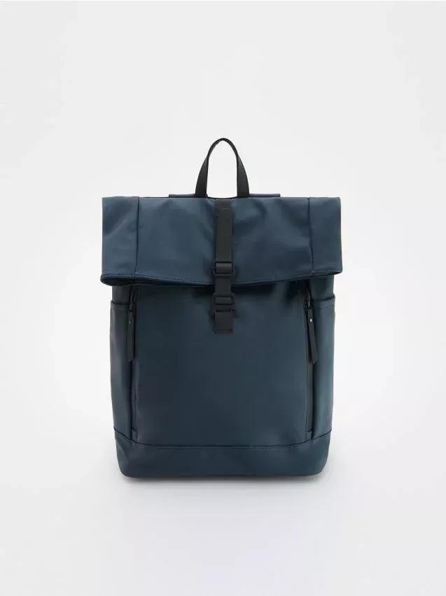 Navy Waterproof Backpack, Navy, large image number 0