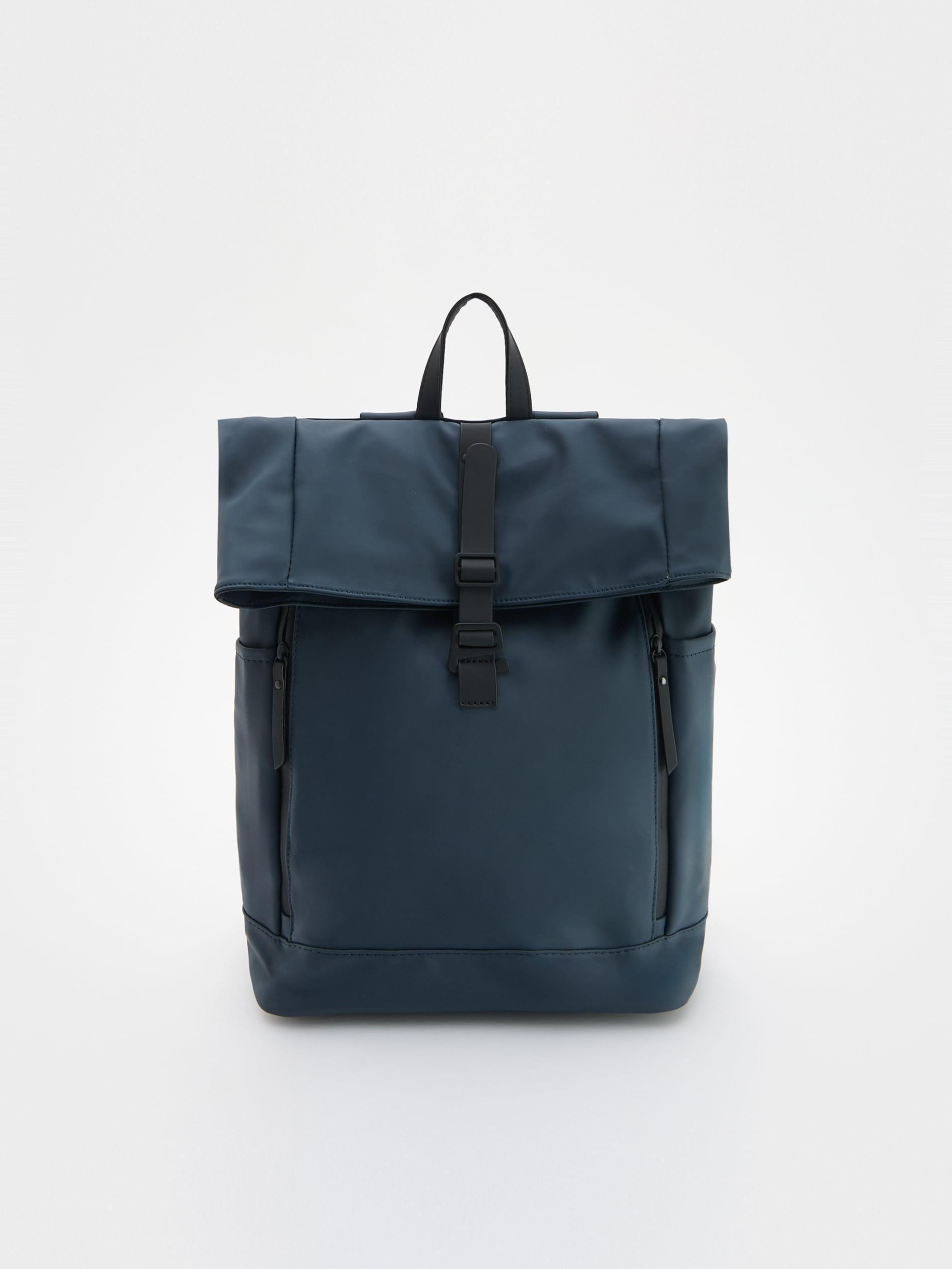 Navy Waterproof Backpack, Navy, large image number 1