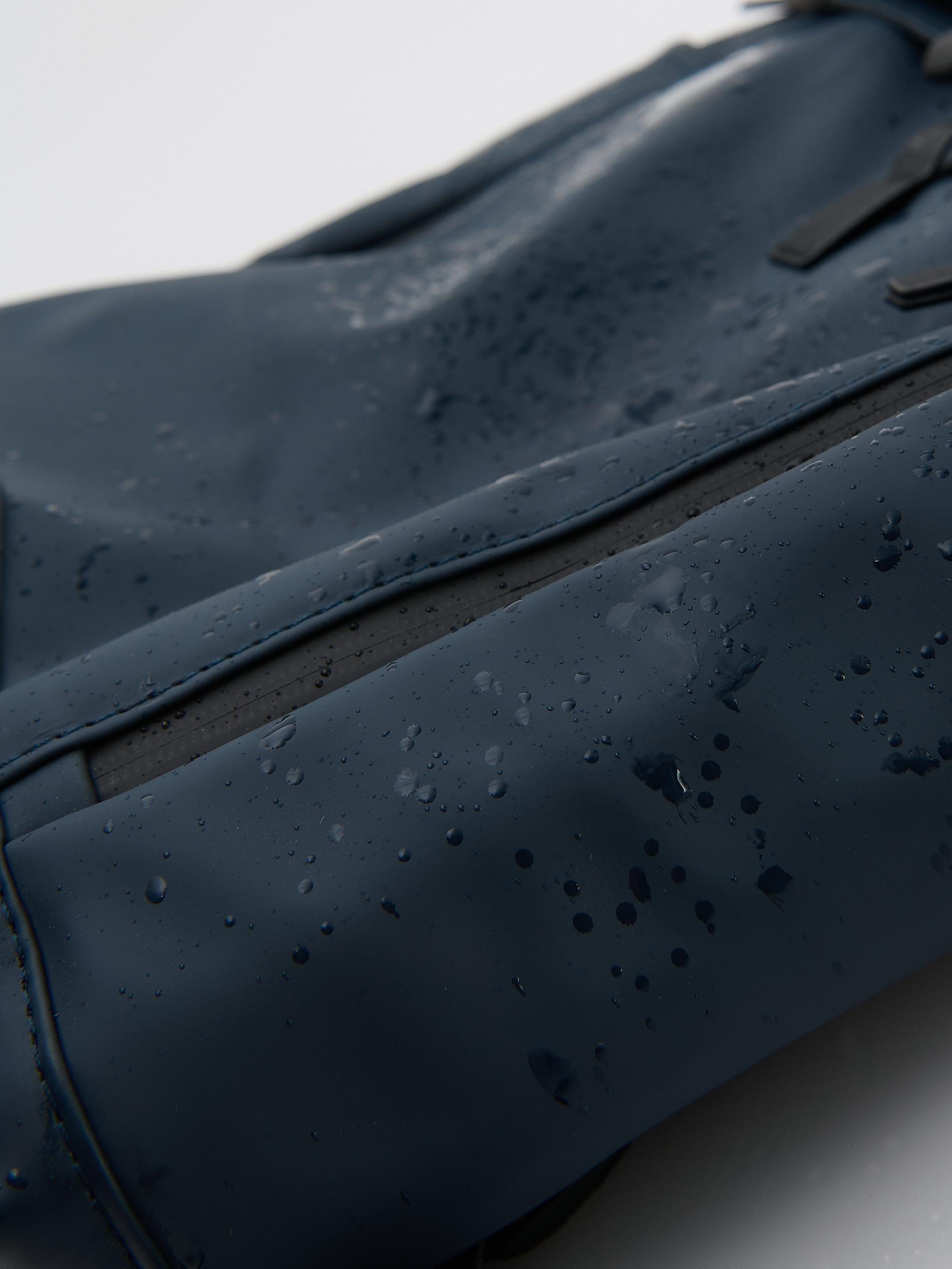 Navy Waterproof Backpack, Navy, large image number 5