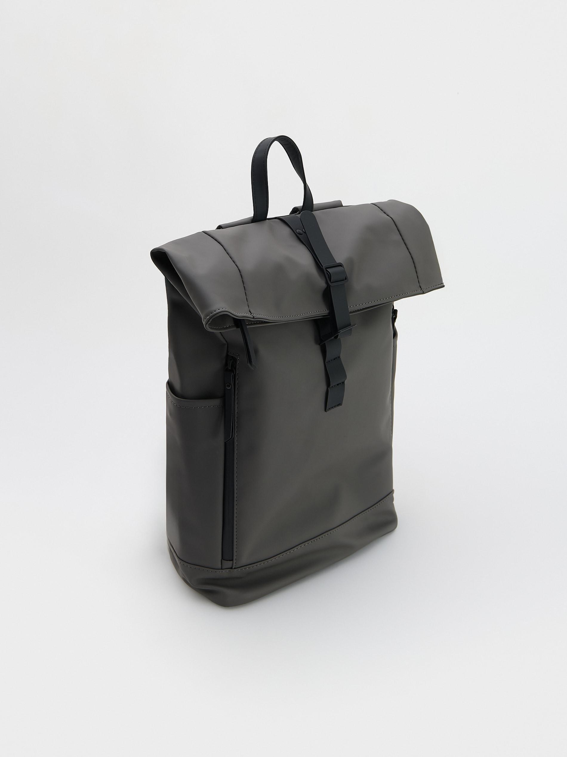 Grey Waterproof Backpack, Grey, large image number 1