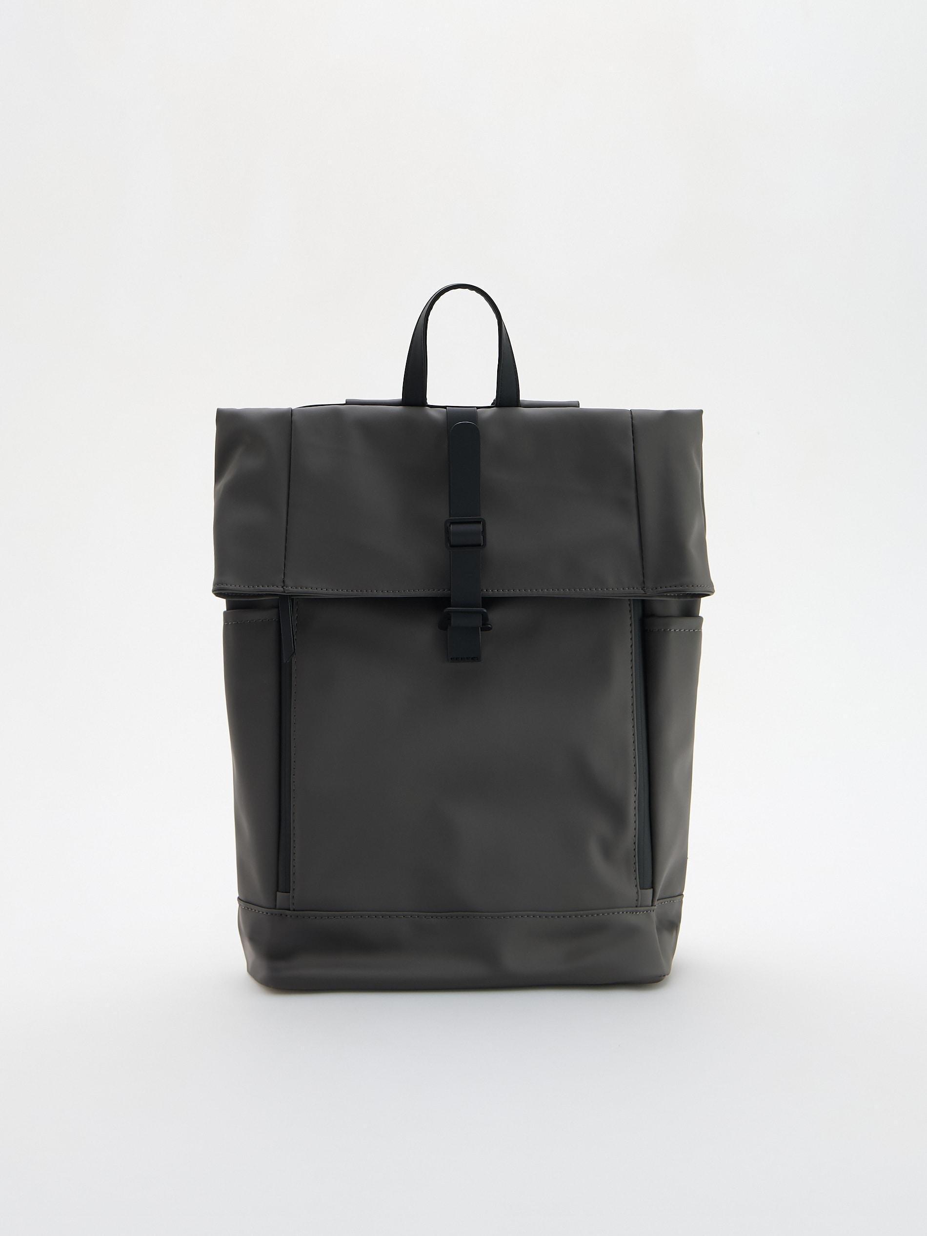 Grey Waterproof Backpack, Grey, large image number 7