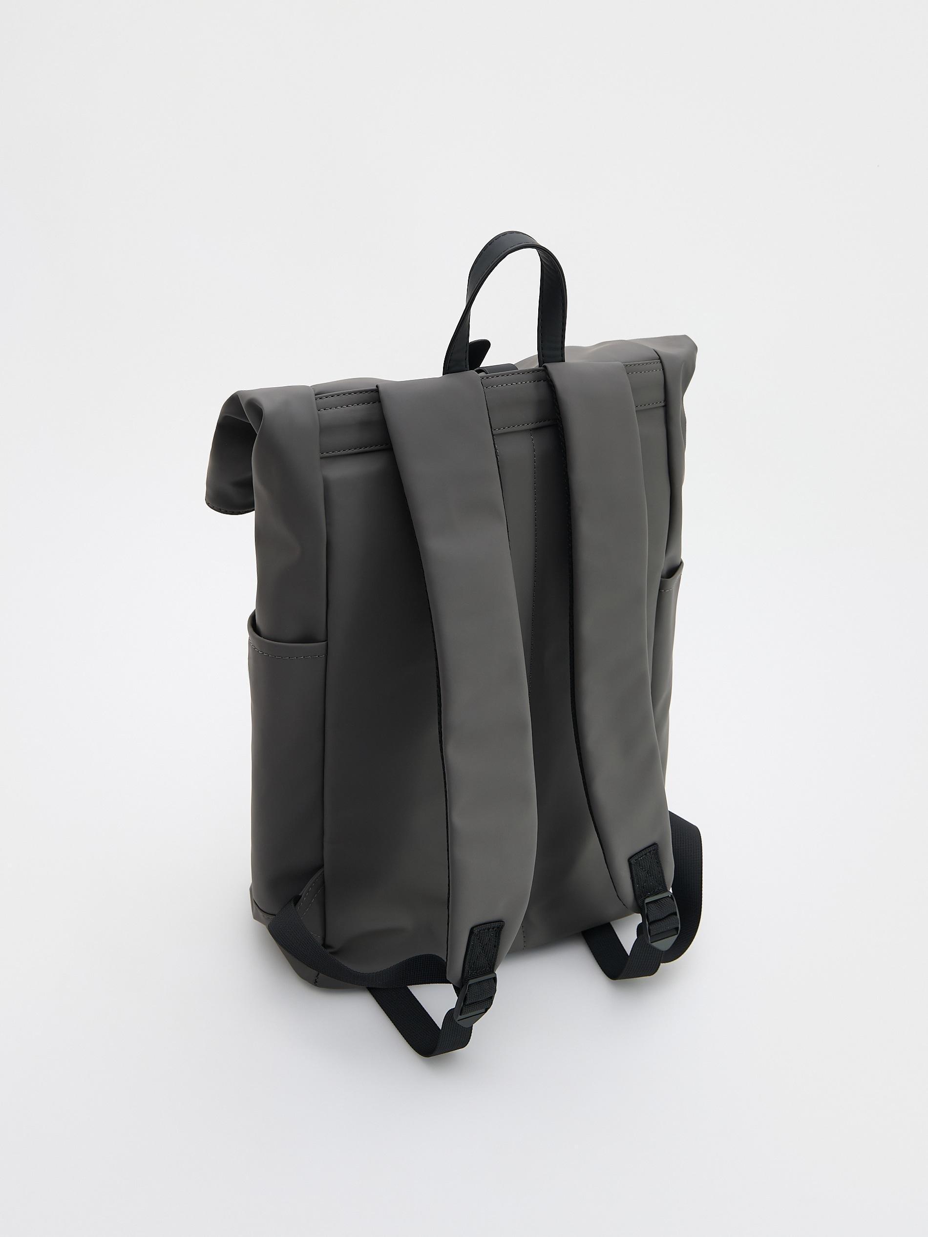 Grey Waterproof Backpack, Grey, large image number 9
