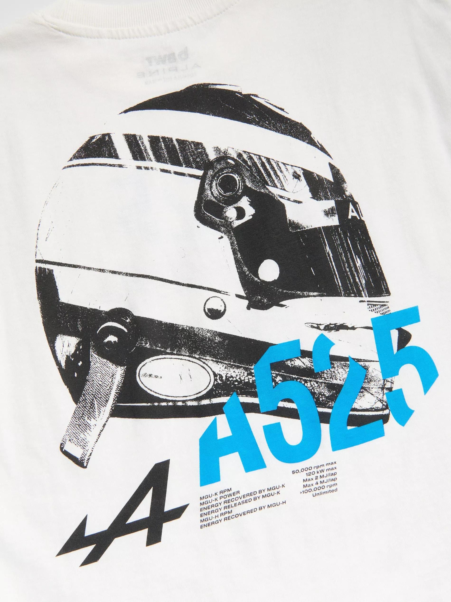 Cream Team Alpine F1 T-Shirt, Ivory, large image number 1