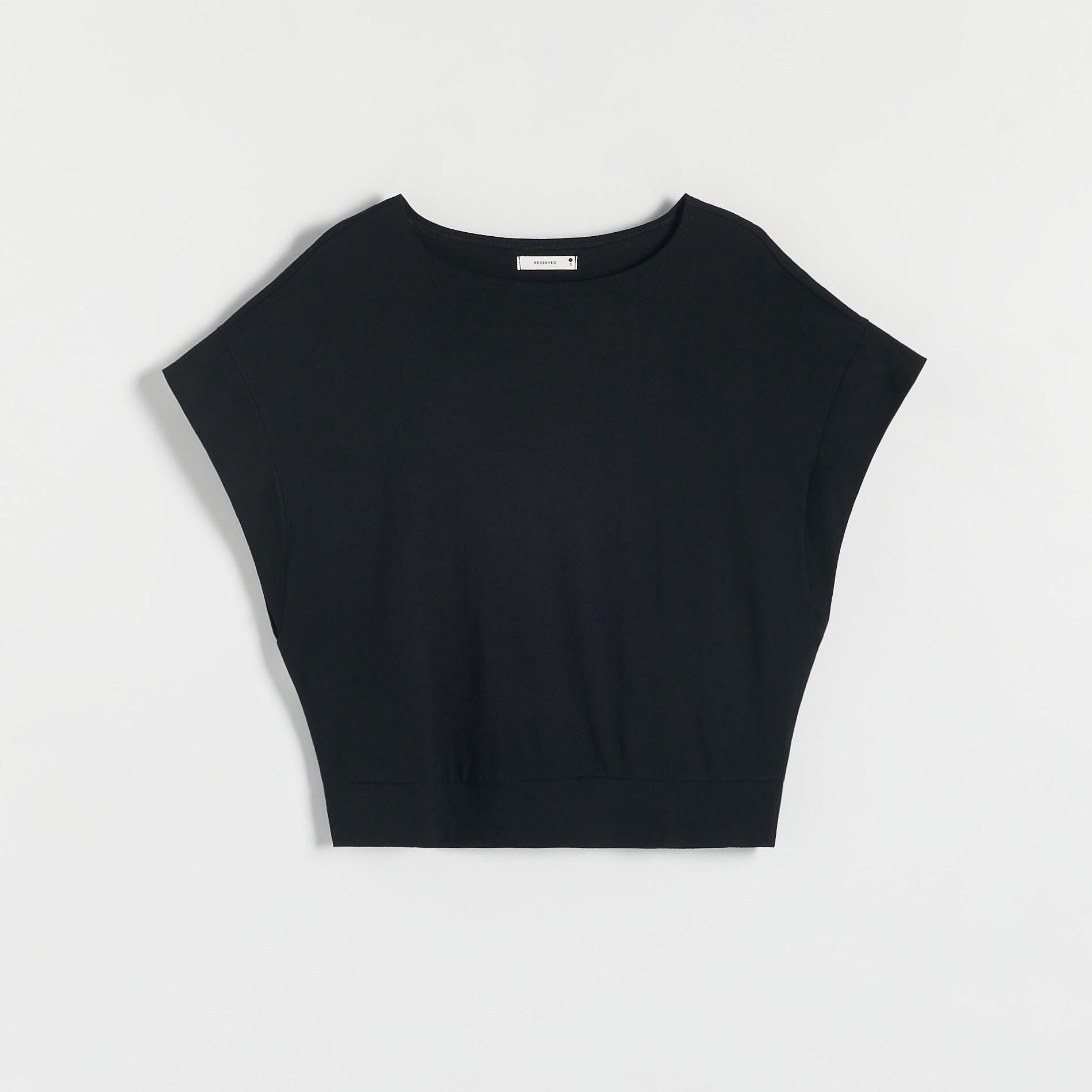 Black Kimono Shirt, , large image number 4