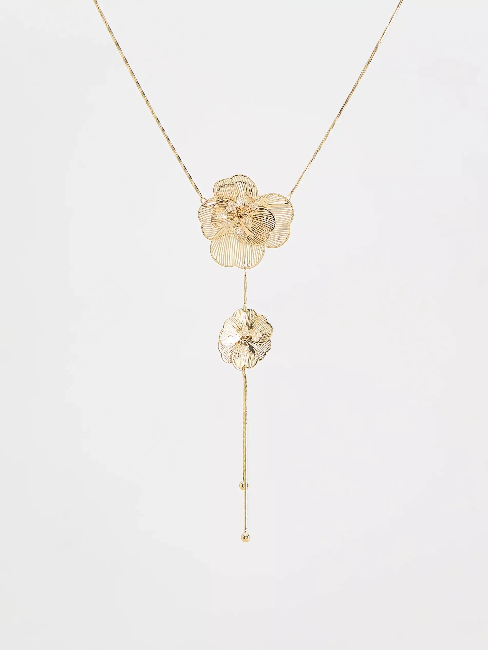 Golden Necklace, Golden, large image number 0