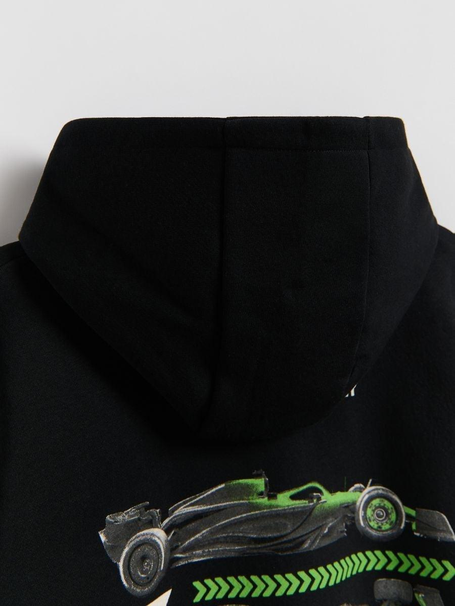 Black Team Kick Sauber F1 Sweatshirt, Black, medium