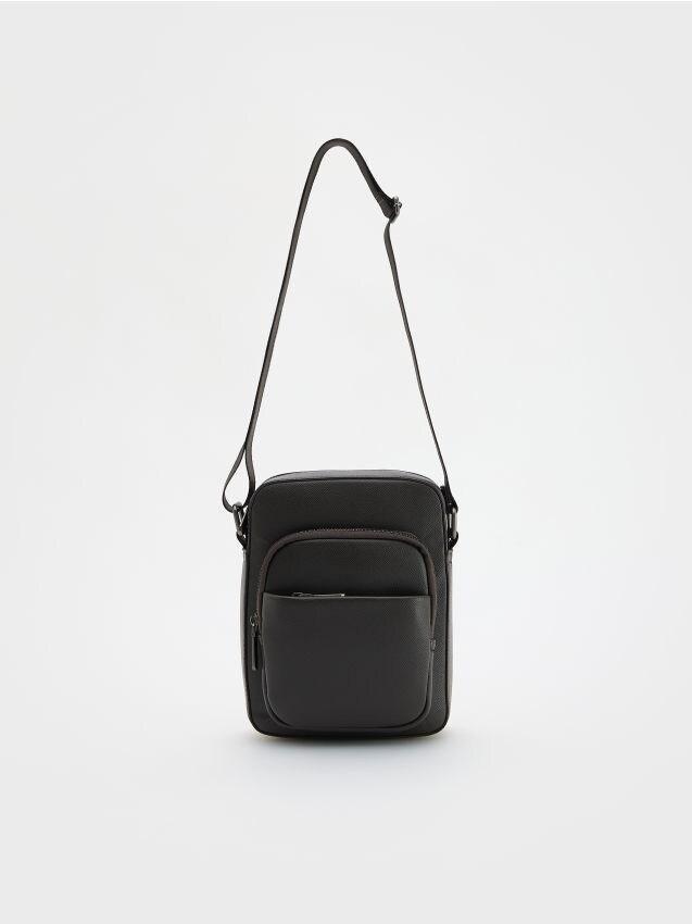 Brown Crossbody Pouch Bag, Brown, large image number 0