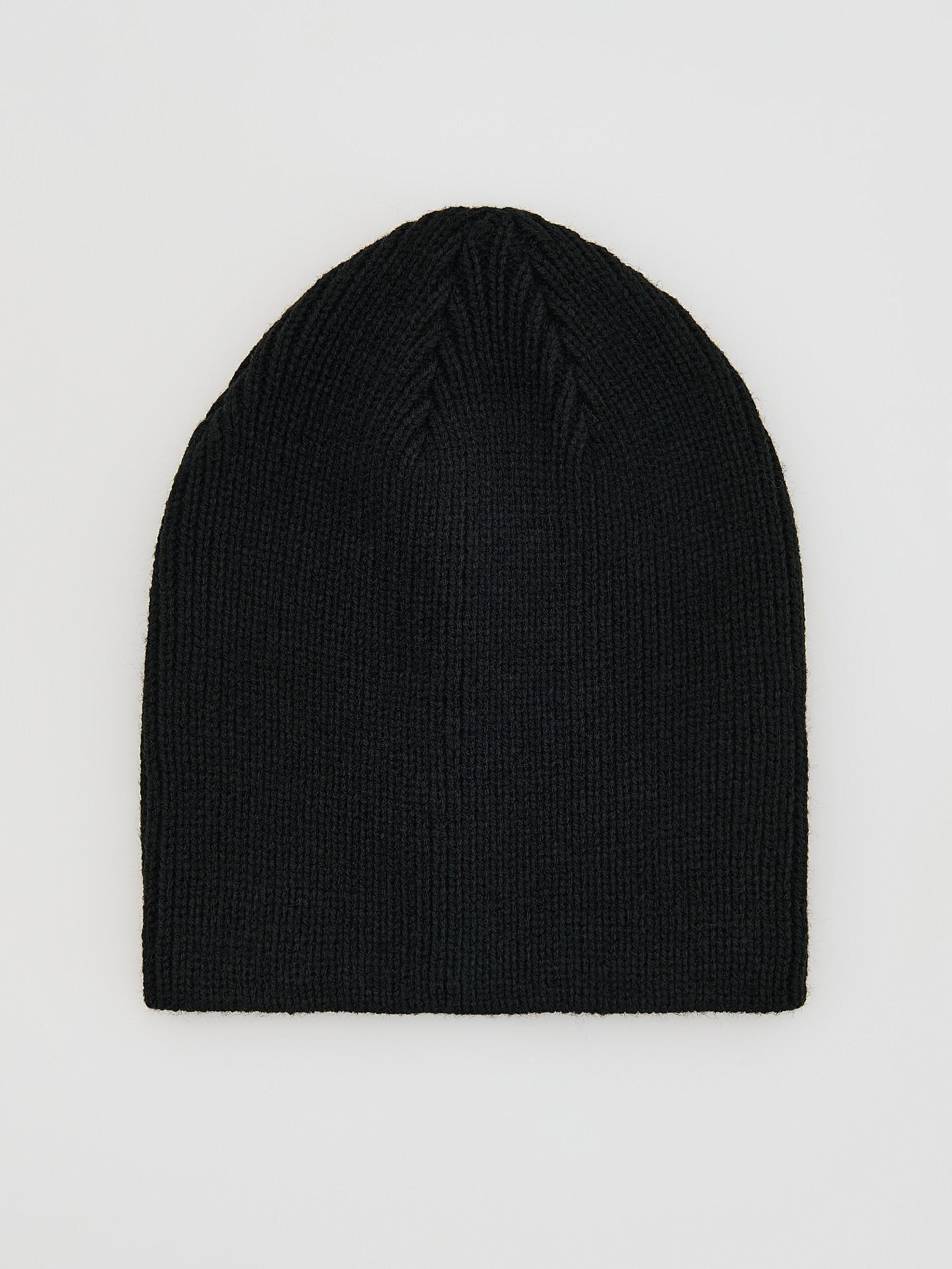 Black Beanie, Black, large image number 0