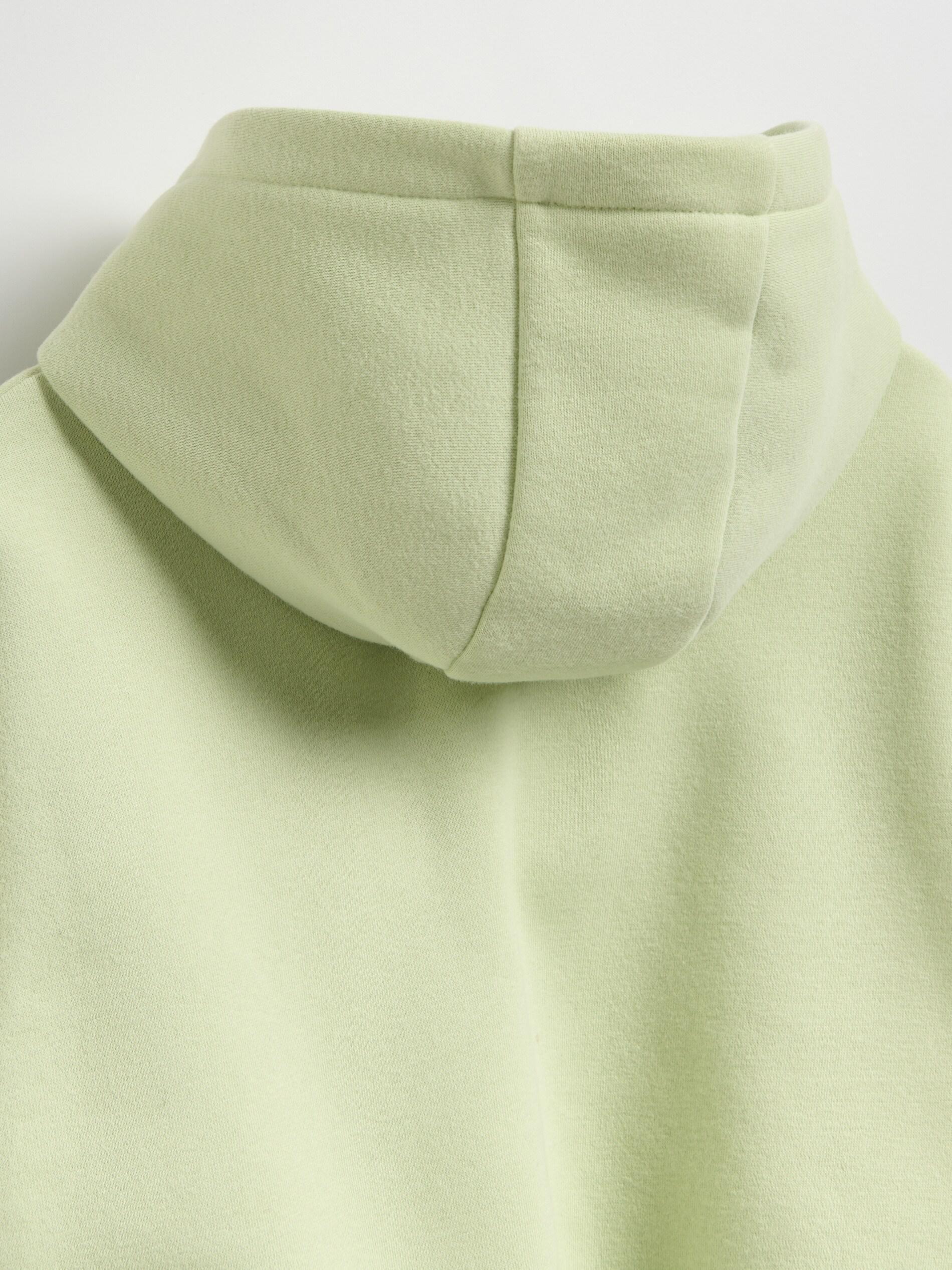 Green Printed Sweatshirt, Green, large image number 2