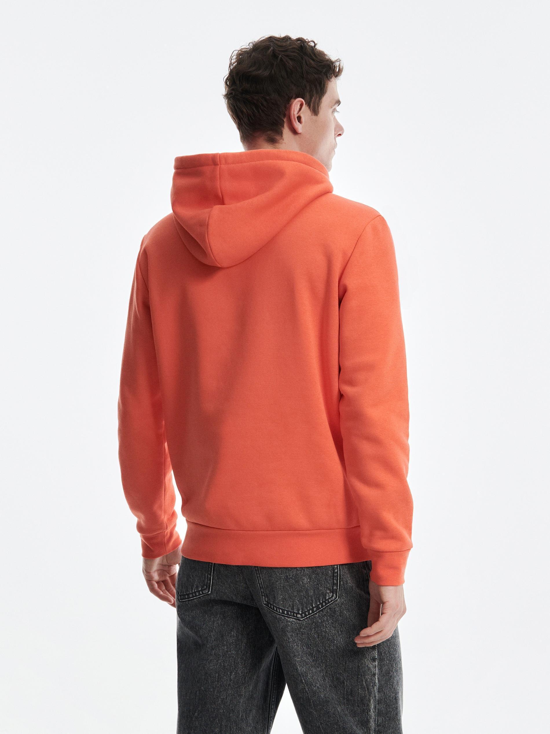 Orange Long Sleeve Hoodie, , large image number 5