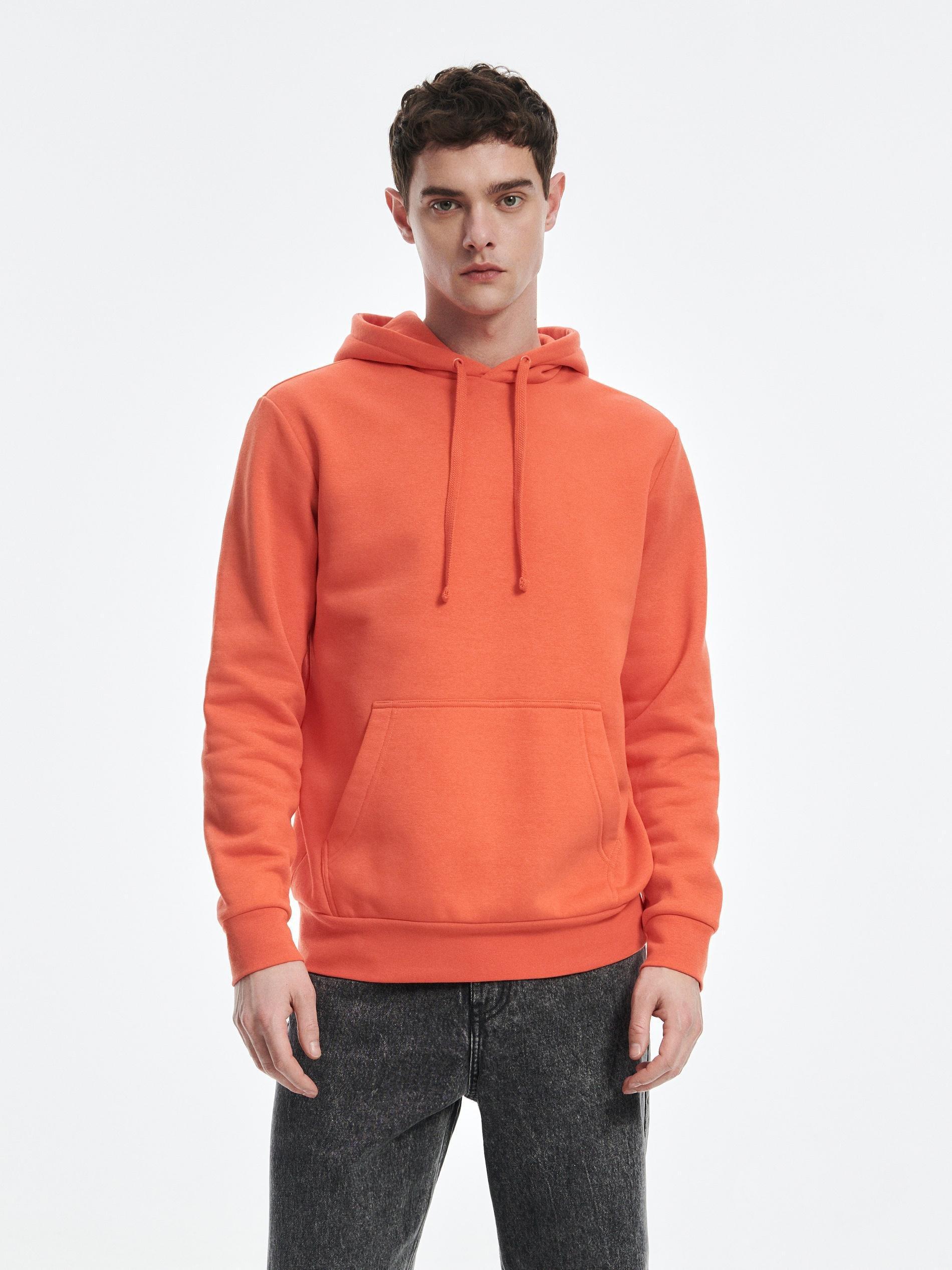 Orange Long Sleeve Hoodie, , large image number 6