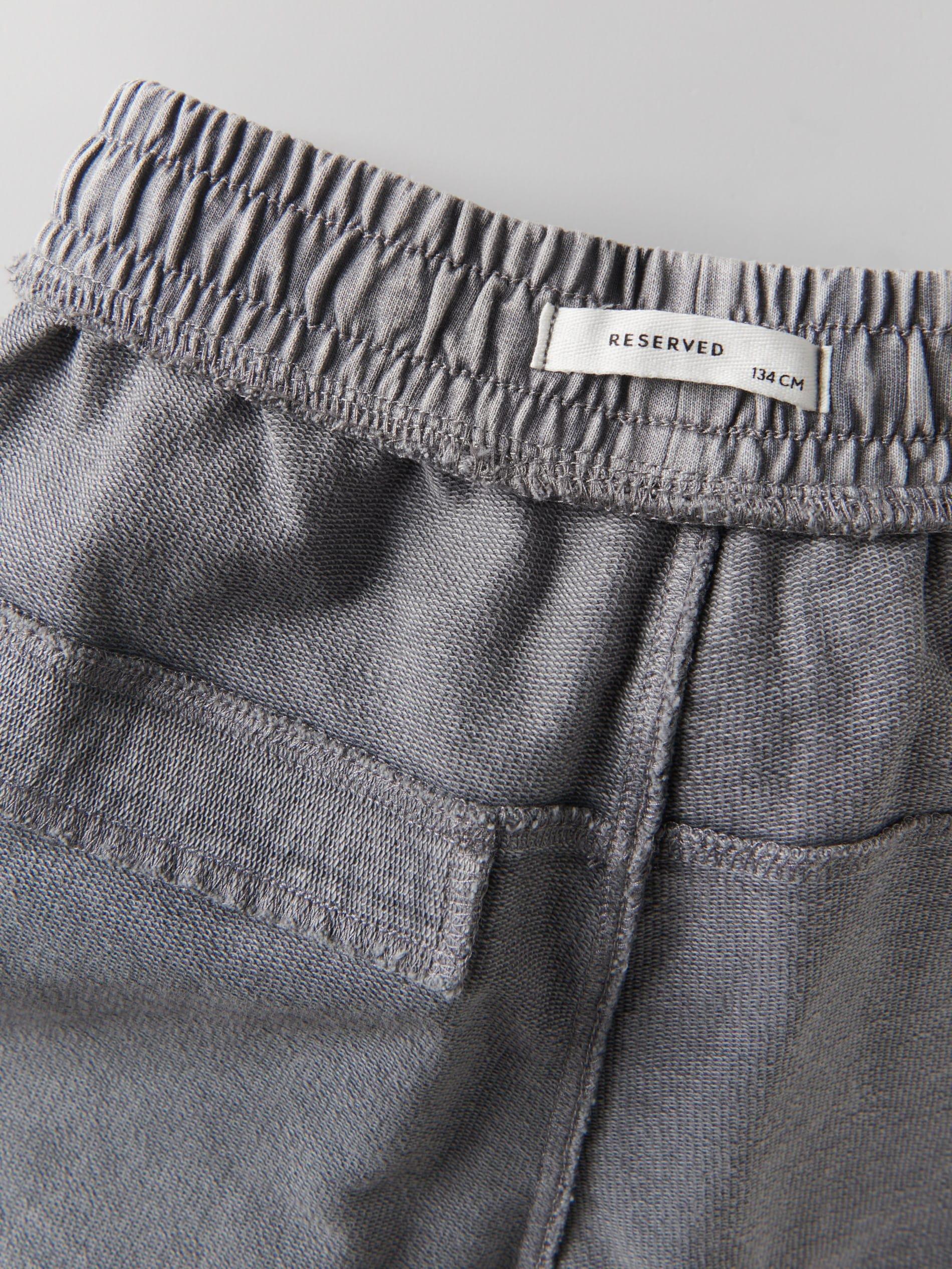 Grey Elastic Waistband Jogger, Kids Boys, , large image number 5