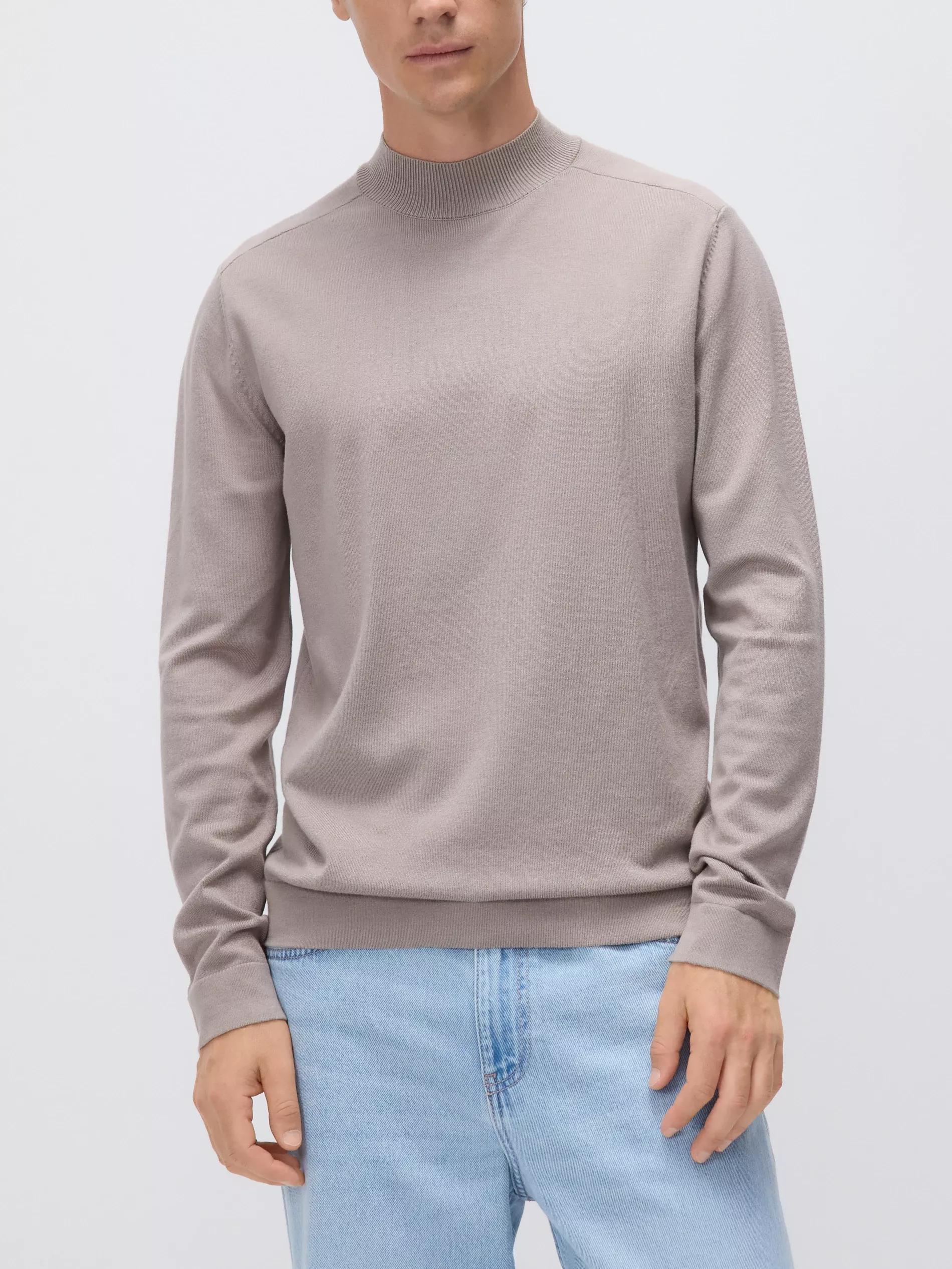 Beige Viscose Blend Jumper, Beige, large image number 2