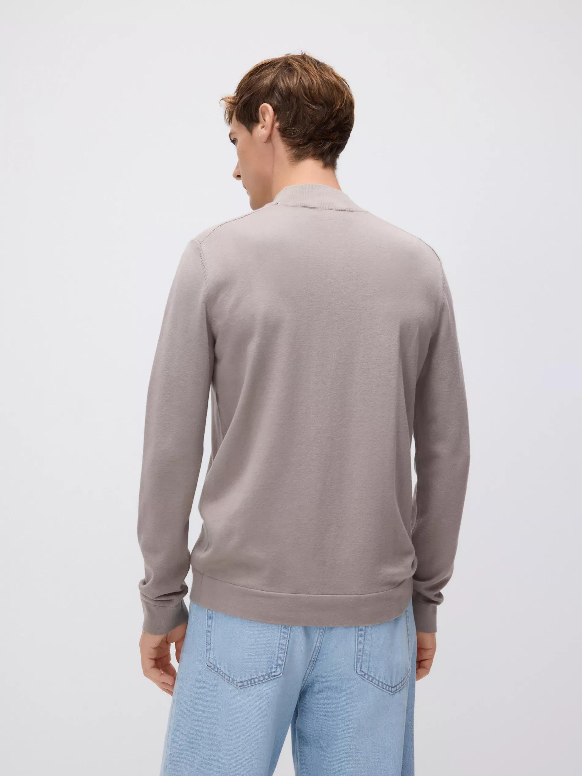 Beige Viscose Blend Jumper, Beige, large image number 3