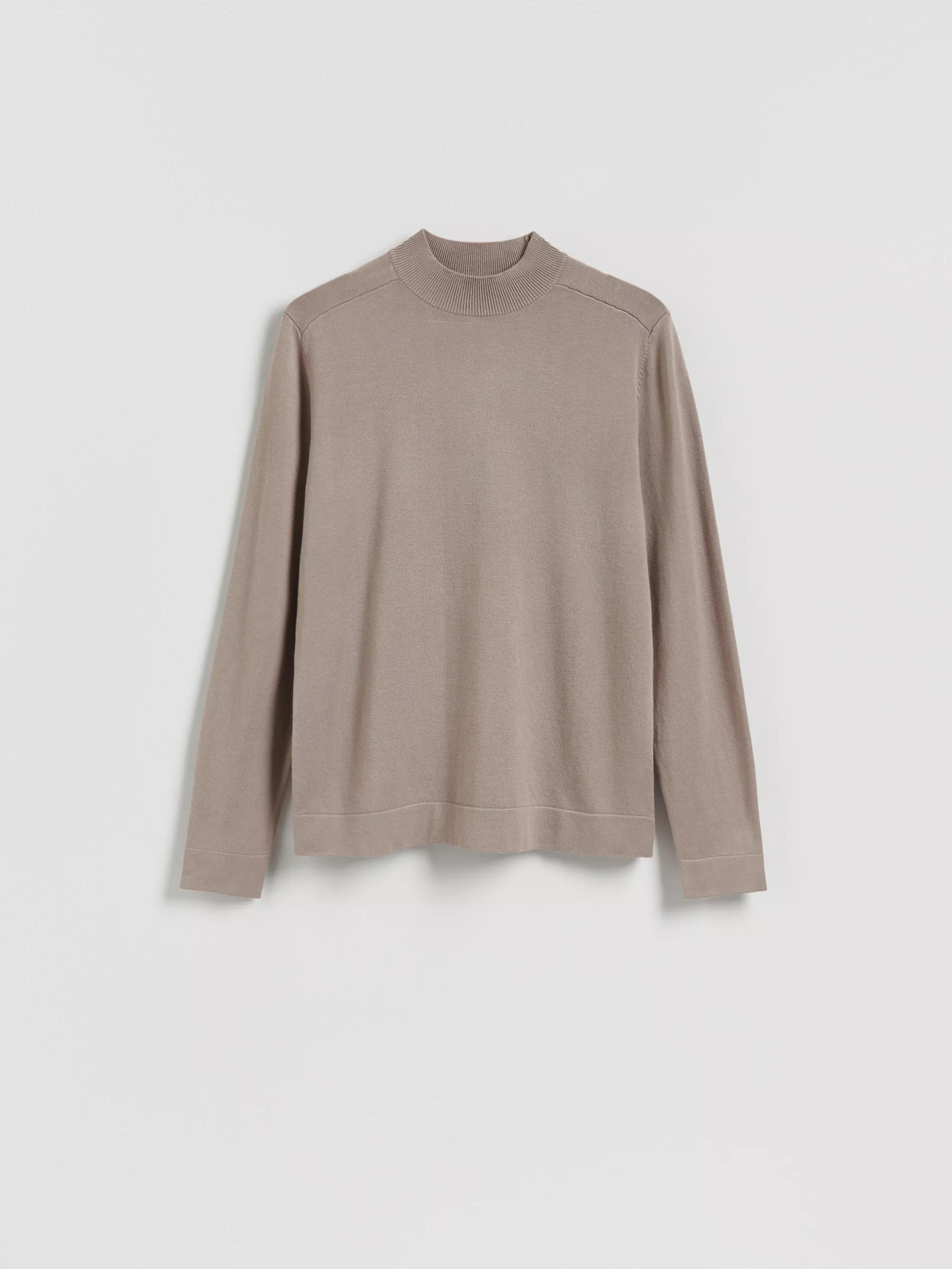 Beige Viscose Blend Jumper, Beige, large image number 4