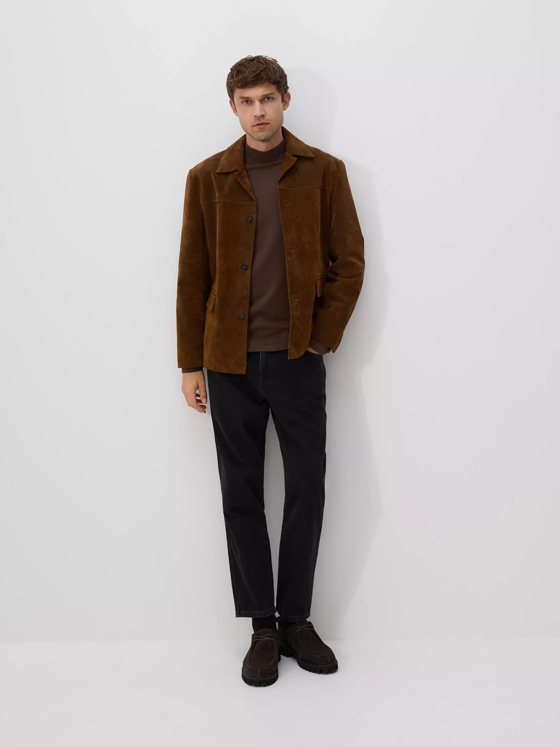 Brown Viscose Blend Jumper, Brown, large image number 3